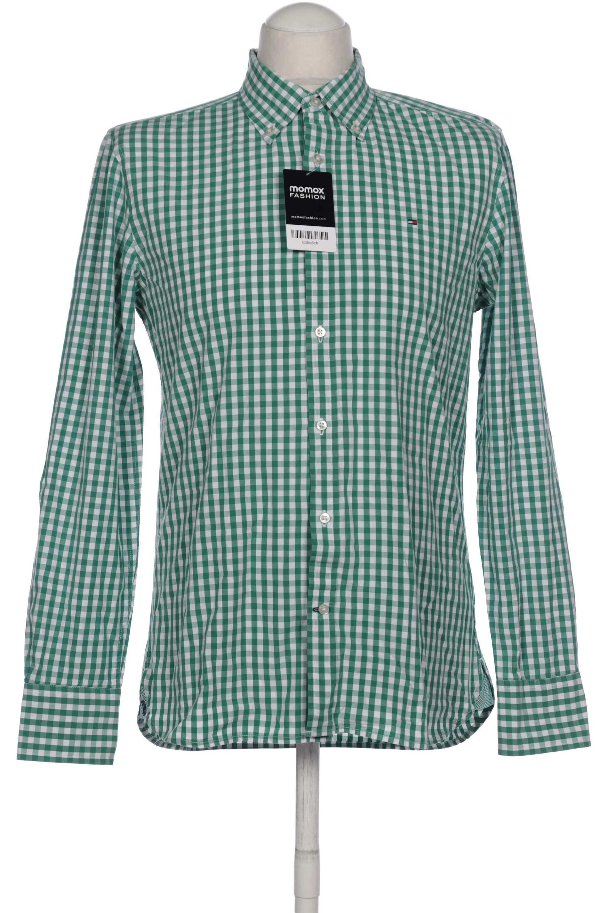 

Tommy Hilfiger Herren Hemd, grün, Gr. 14.5
