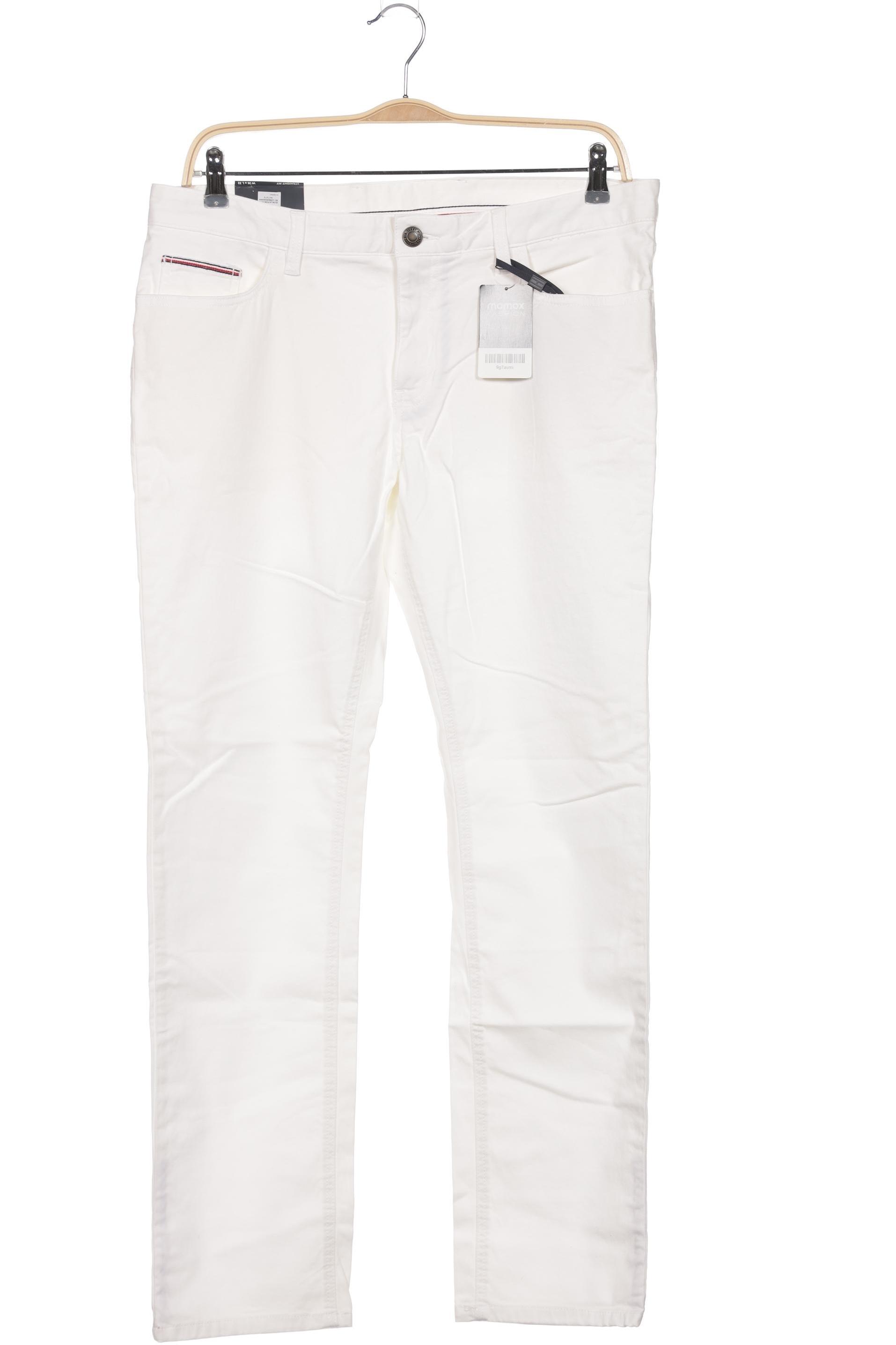 

Tommy Hilfiger Herren Stoffhose, weiß, Gr. 36