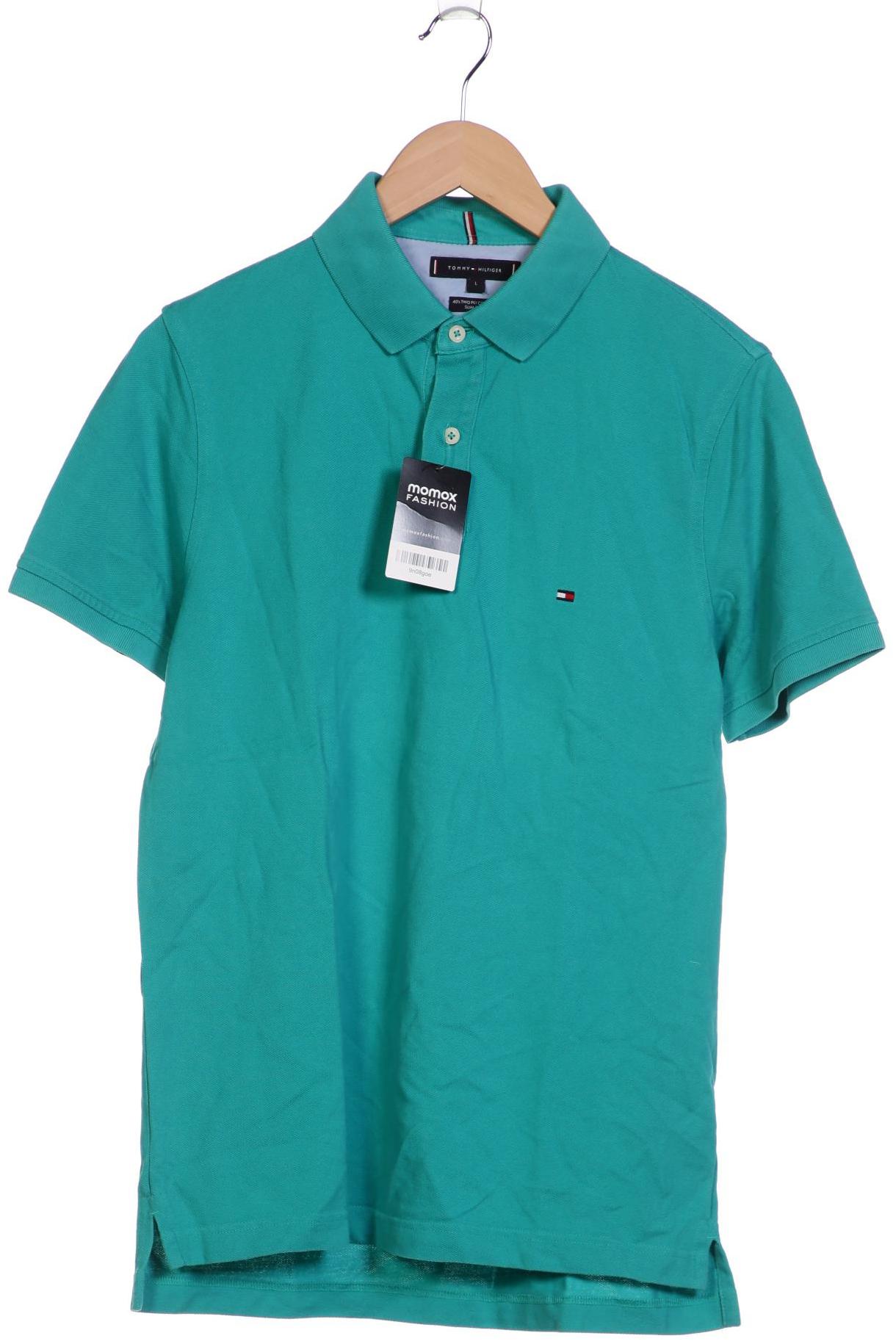 

Tommy Hilfiger Herren Poloshirt, türkis, Gr. 52