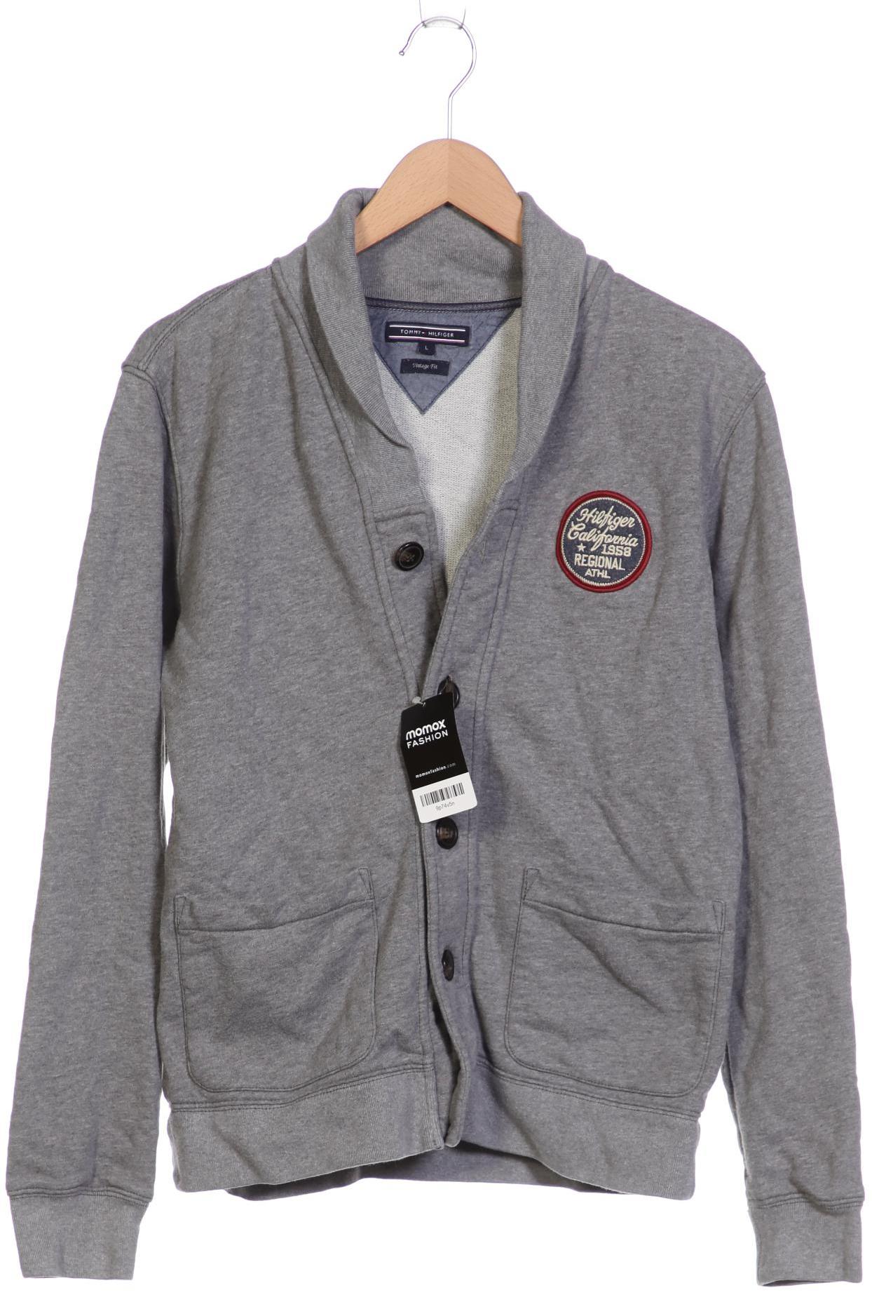 

Tommy Hilfiger Herren Strickjacke, grau, Gr. 52