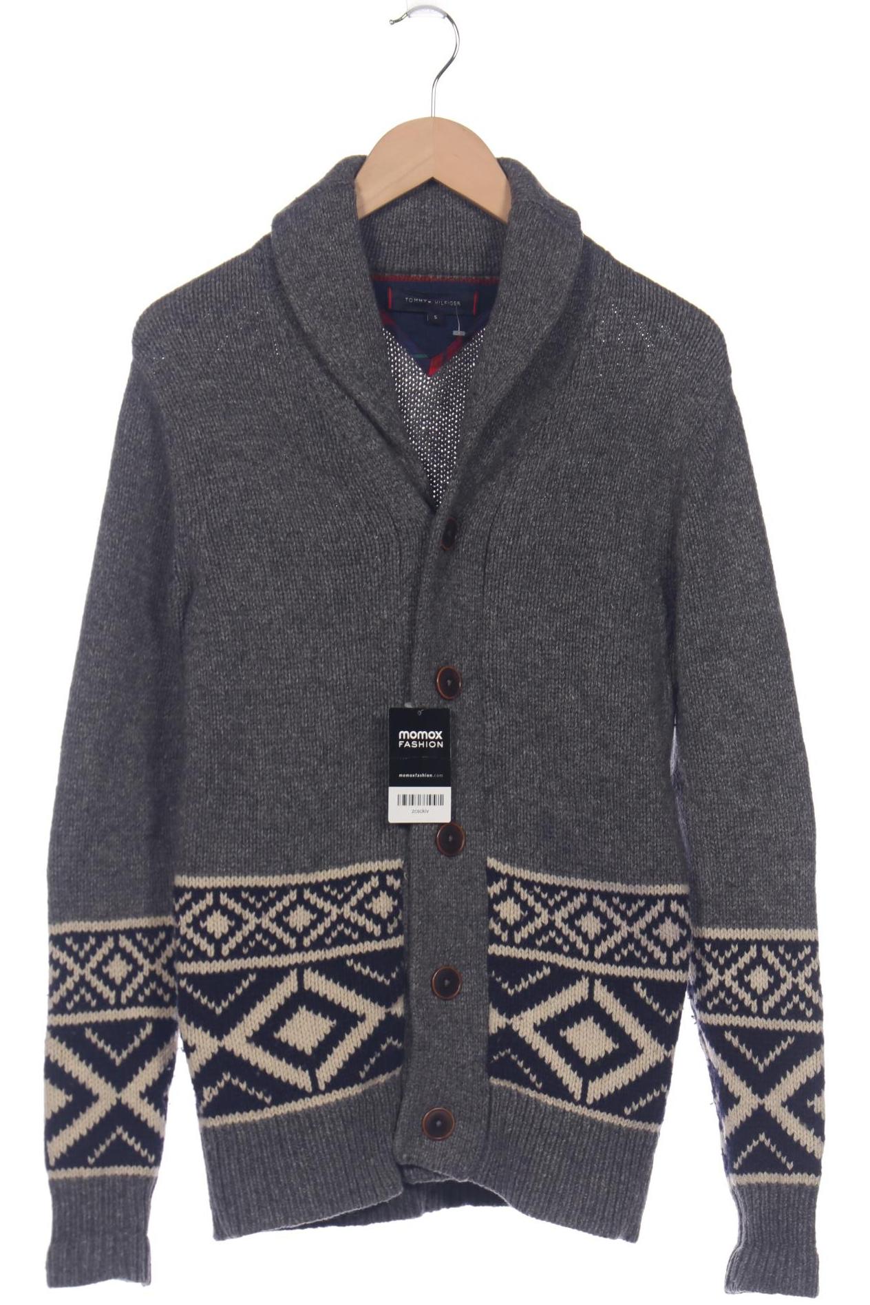 

Tommy Hilfiger Herren Strickjacke, grau, Gr. 46