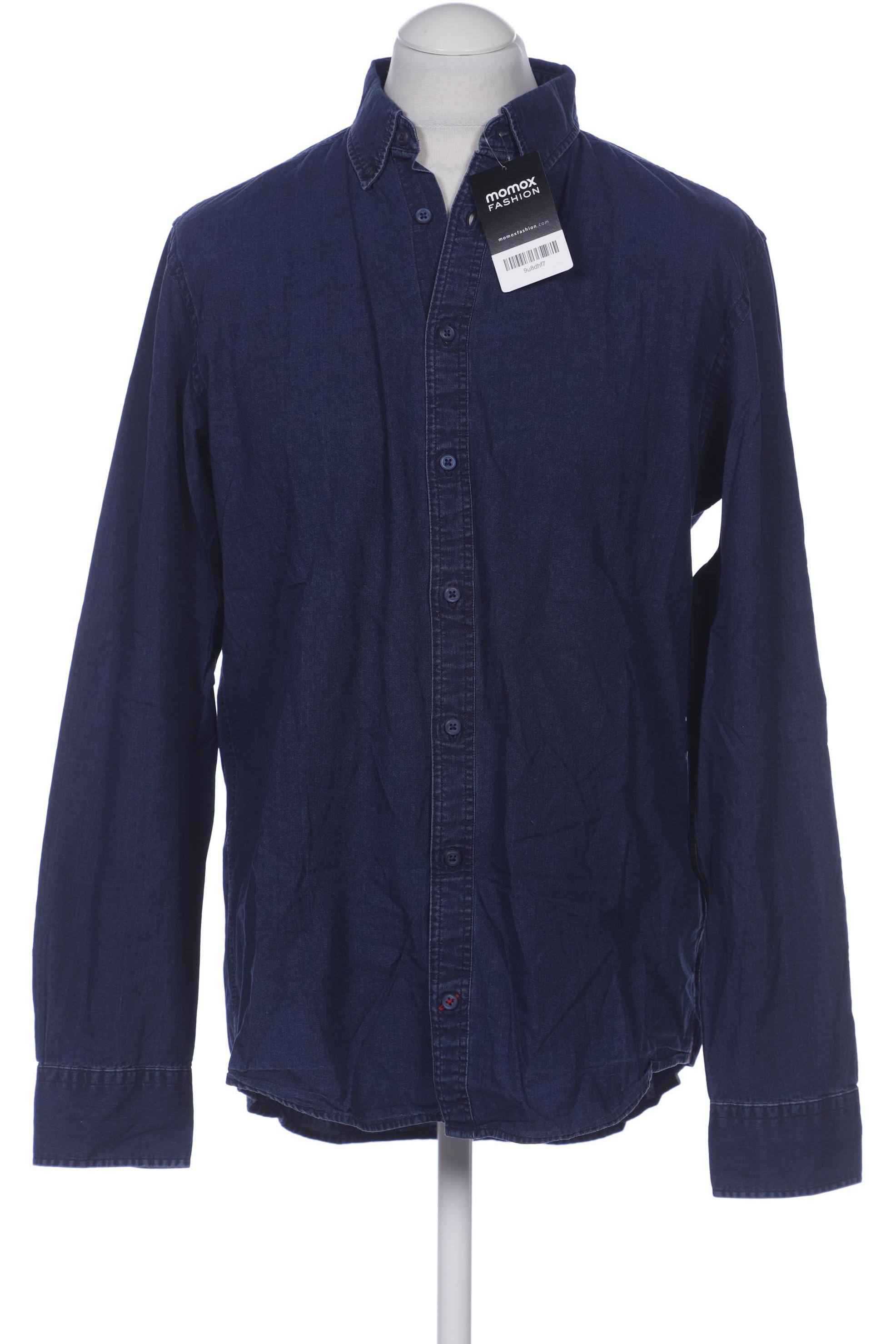 

Tommy Hilfiger Herren Hemd, marineblau, Gr. 52