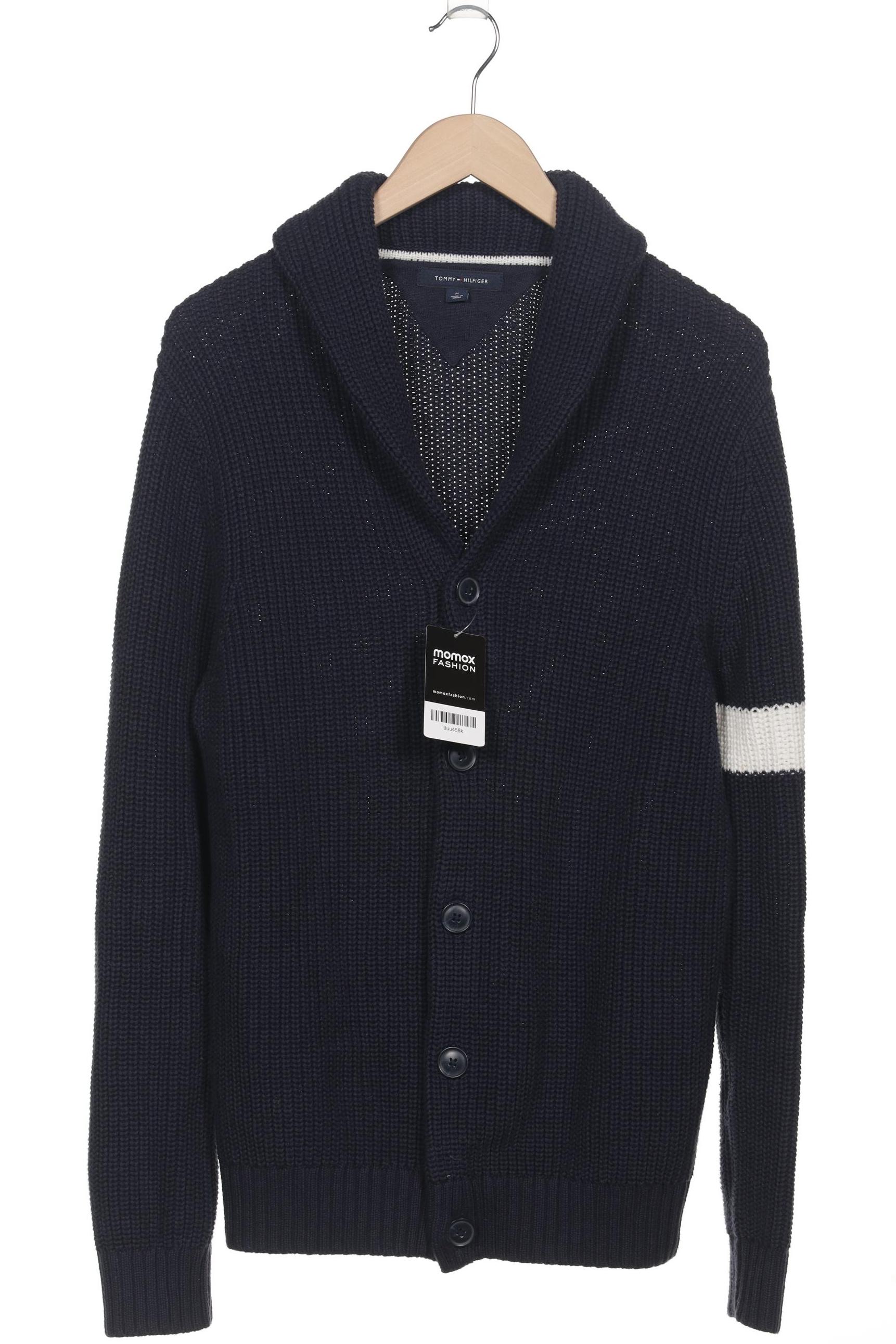 

Tommy Hilfiger Herren Strickjacke, marineblau, Gr. 48