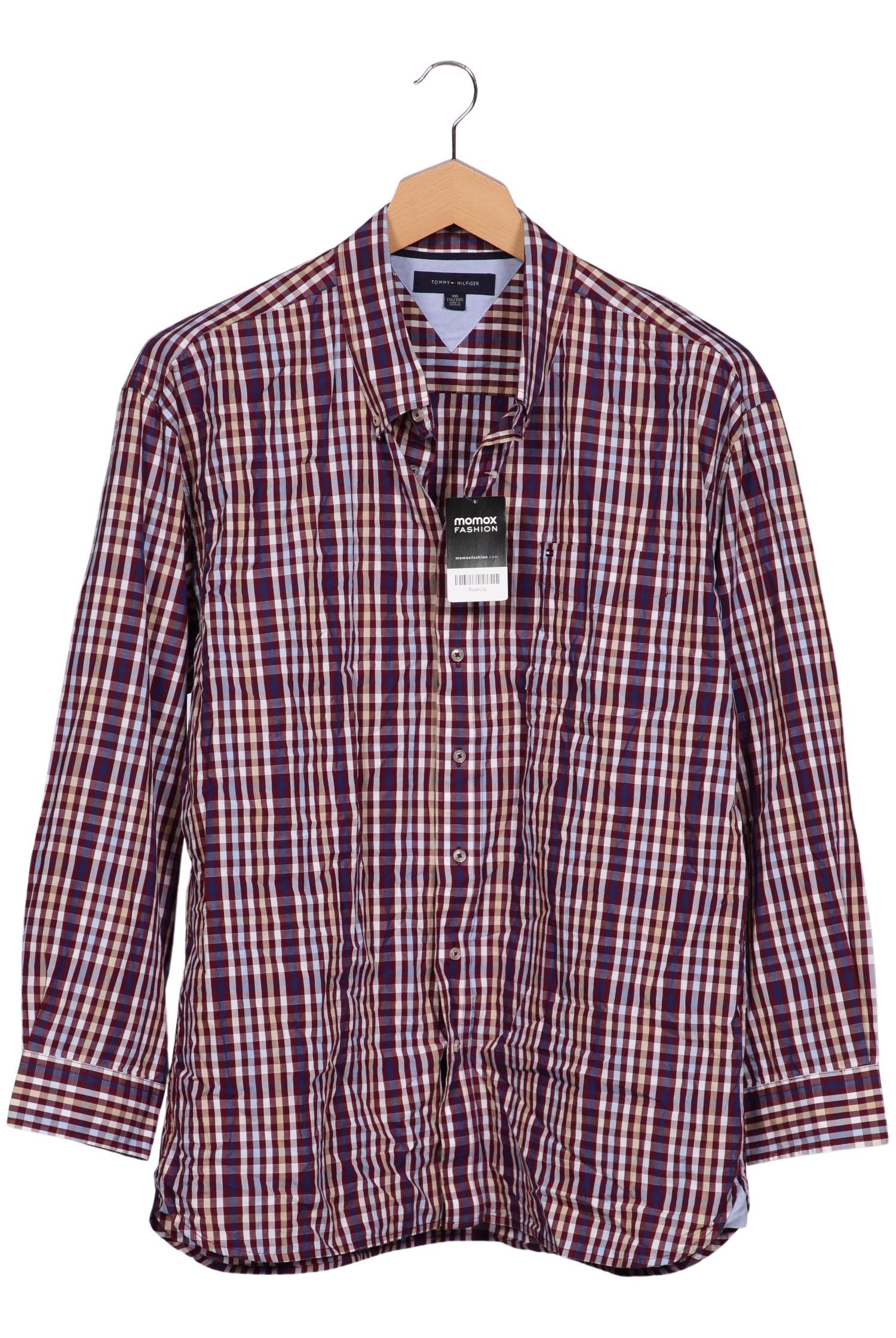 

Tommy Hilfiger Herren Hemd, bordeaux, Gr. 56