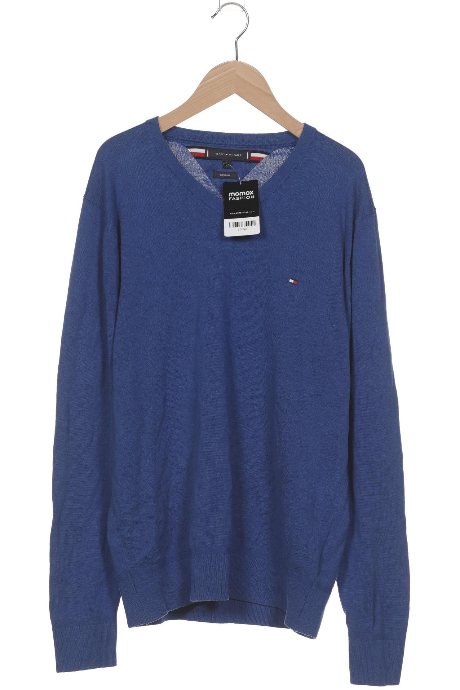

Tommy Hilfiger Herren Langarmshirt, blau, Gr. 52