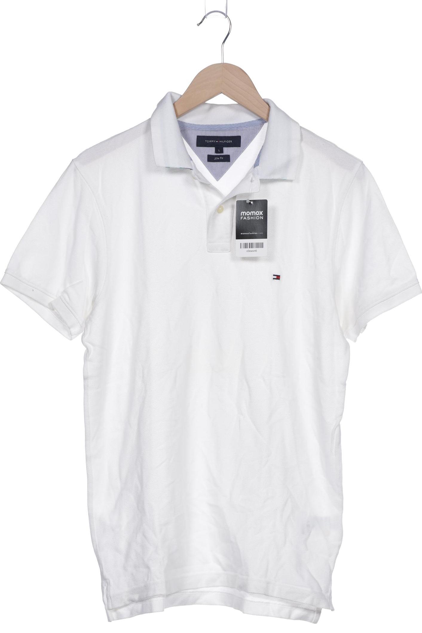 

Tommy Hilfiger Herren Poloshirt, cremeweiß, Gr. 52
