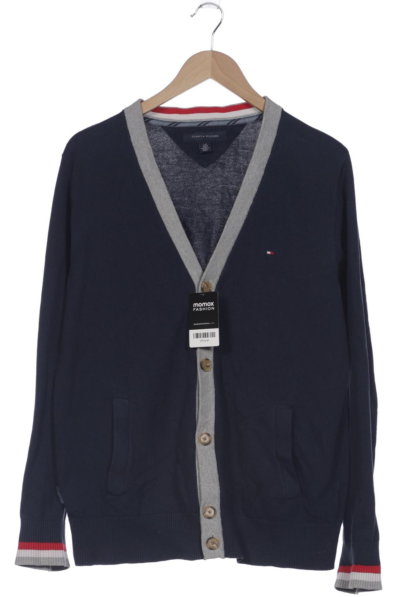 

Tommy Hilfiger Herren Strickjacke, marineblau, Gr. 52