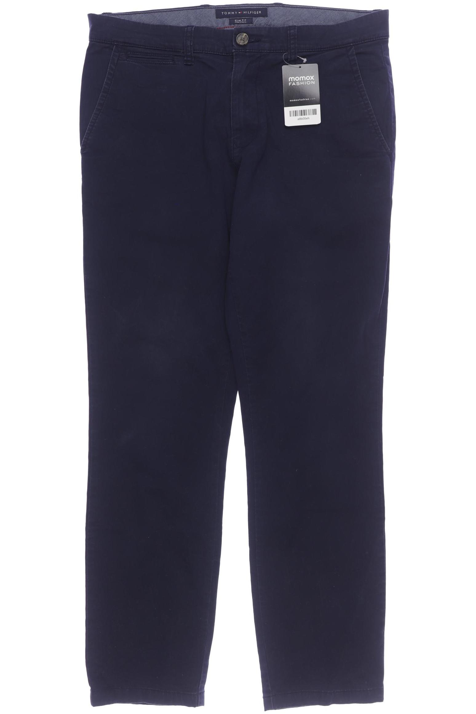 

Tommy Hilfiger Herren Stoffhose, marineblau, Gr. 32
