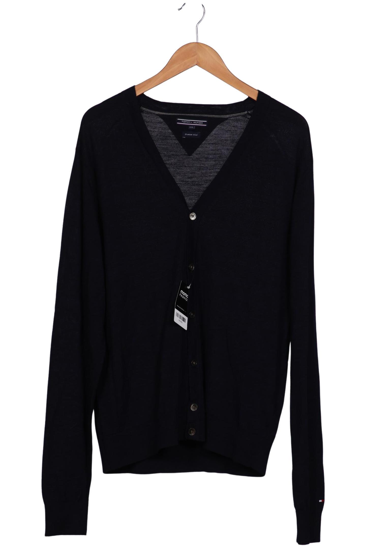 

Tommy Hilfiger Herren Strickjacke, marineblau, Gr. 56