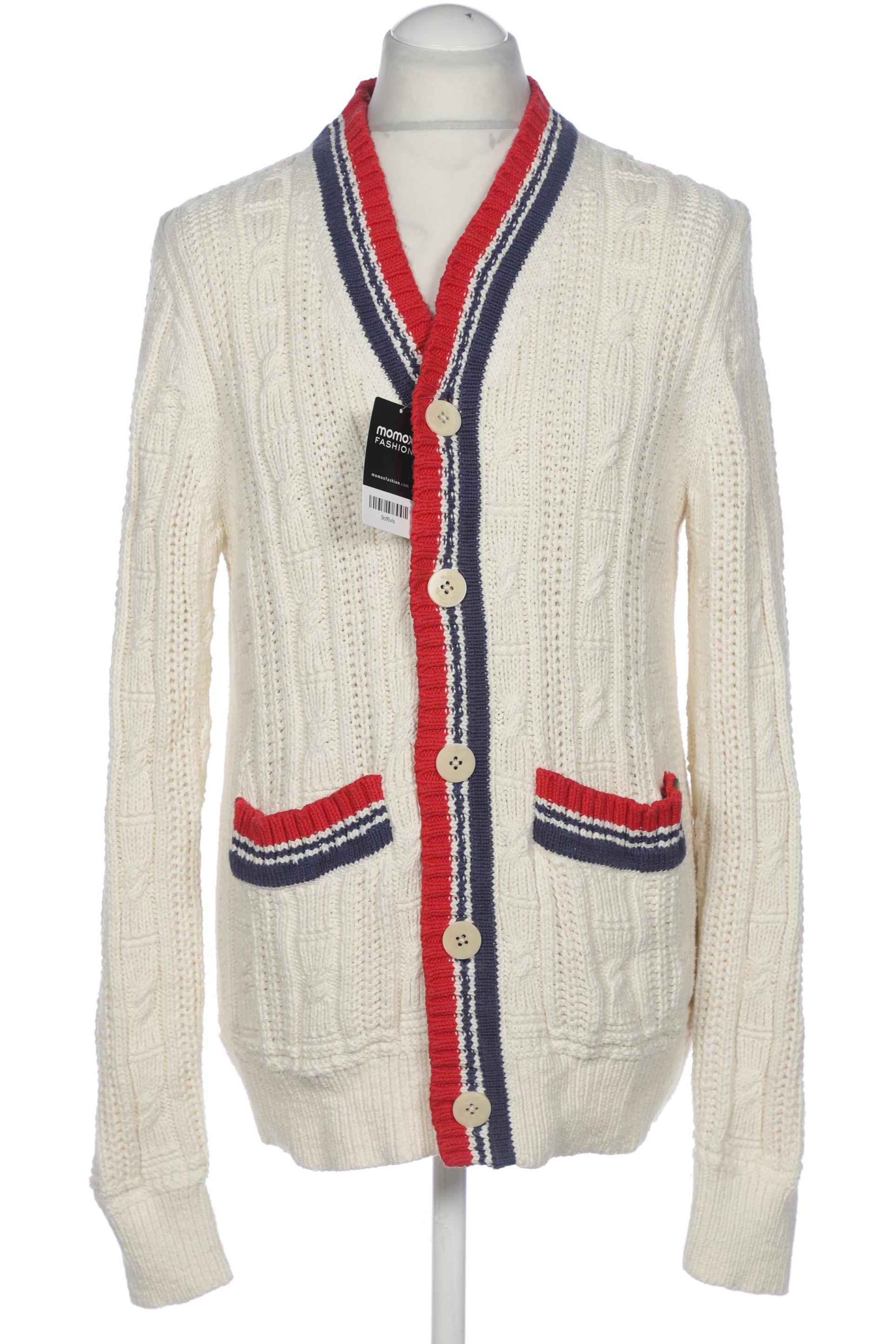 

Tommy Hilfiger Herren Strickjacke, cremeweiß, Gr. 54