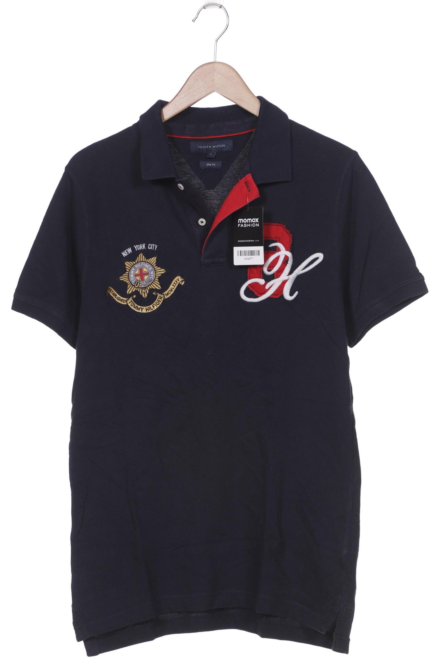 

Tommy Hilfiger Herren Poloshirt, marineblau, Gr. 52