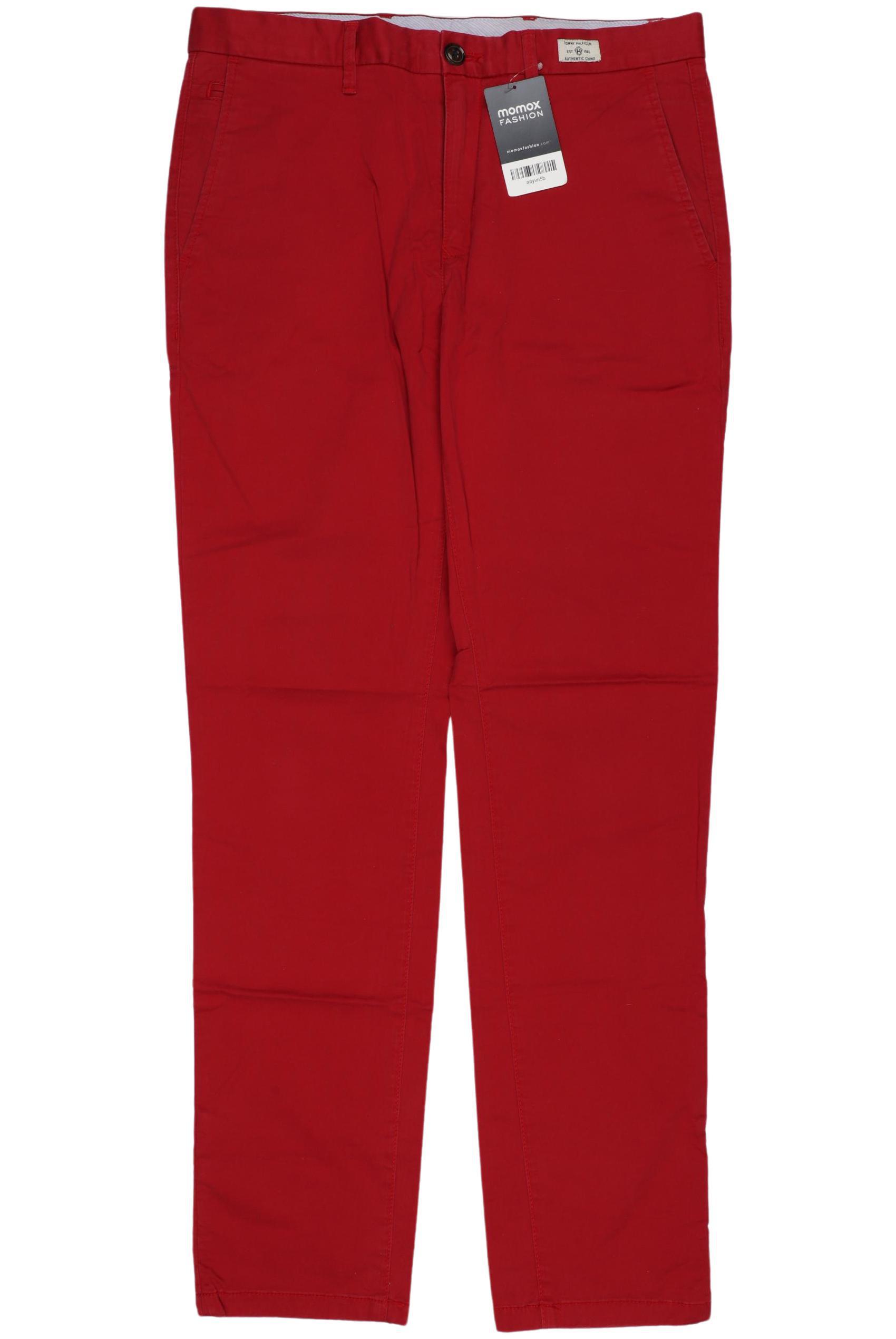 

Tommy Hilfiger Herren Stoffhose, rot, Gr. 32