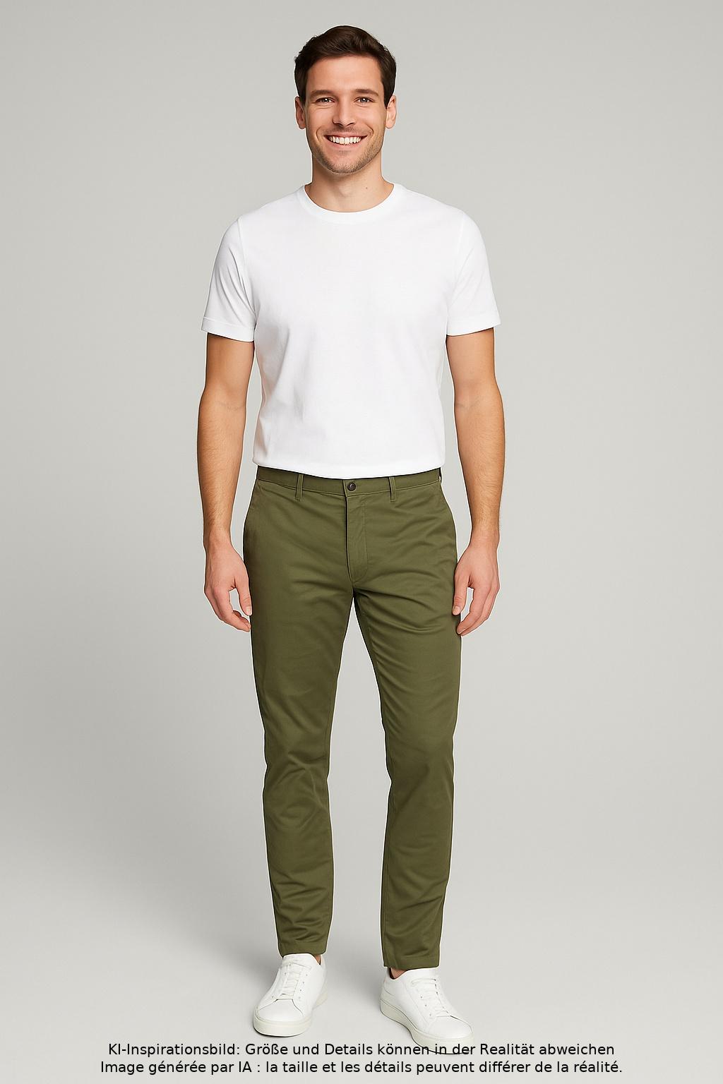 

Tommy Hilfiger Herren Stoffhose, grün, Gr. 33