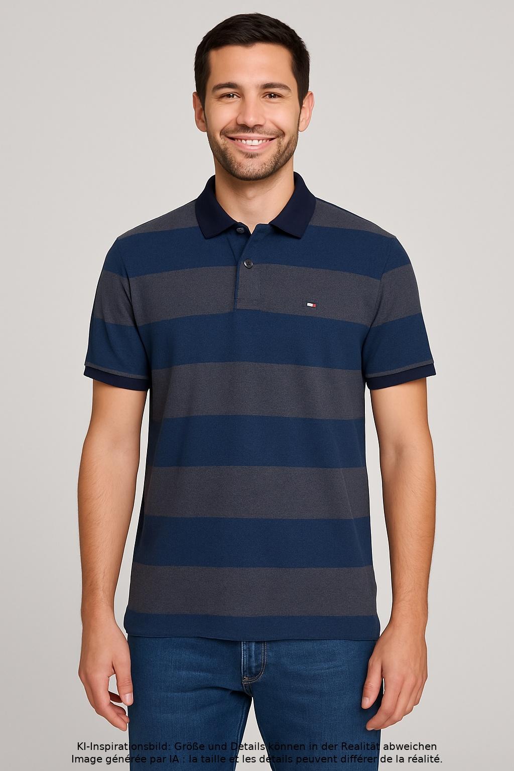 

Tommy Hilfiger Herren Poloshirt, mehrfarbig, Gr. 54