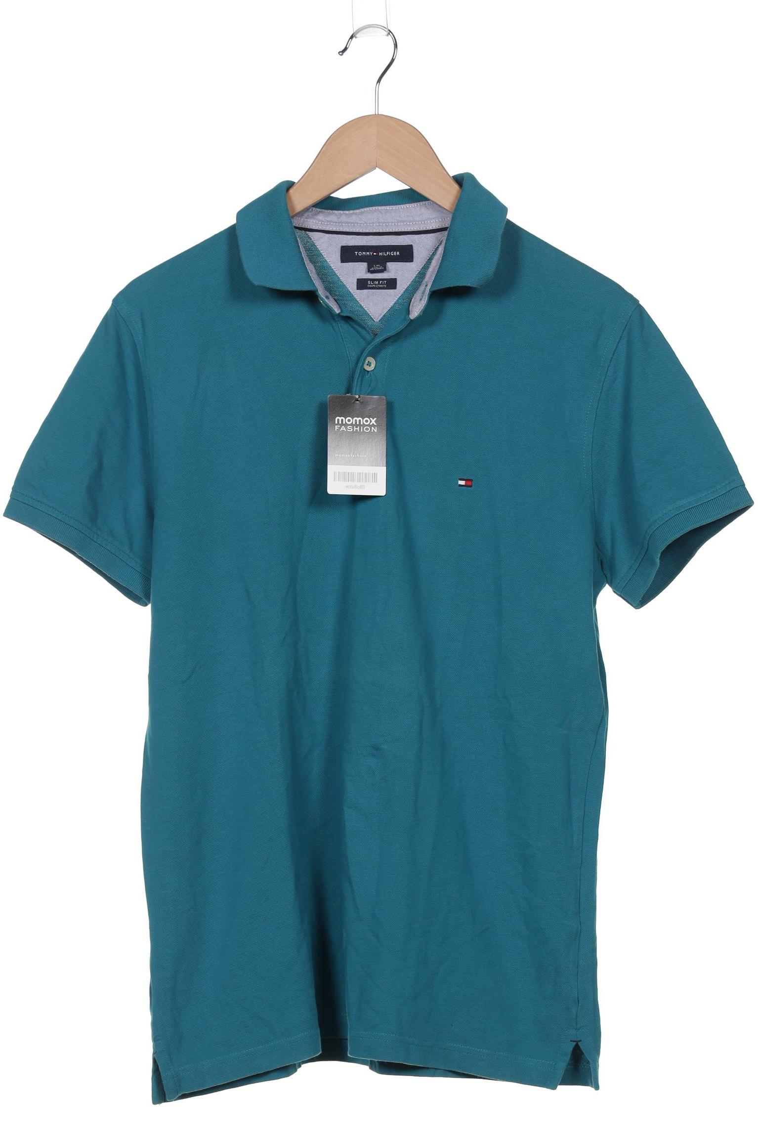 

Tommy Hilfiger Herren Poloshirt, türkis, Gr. 52