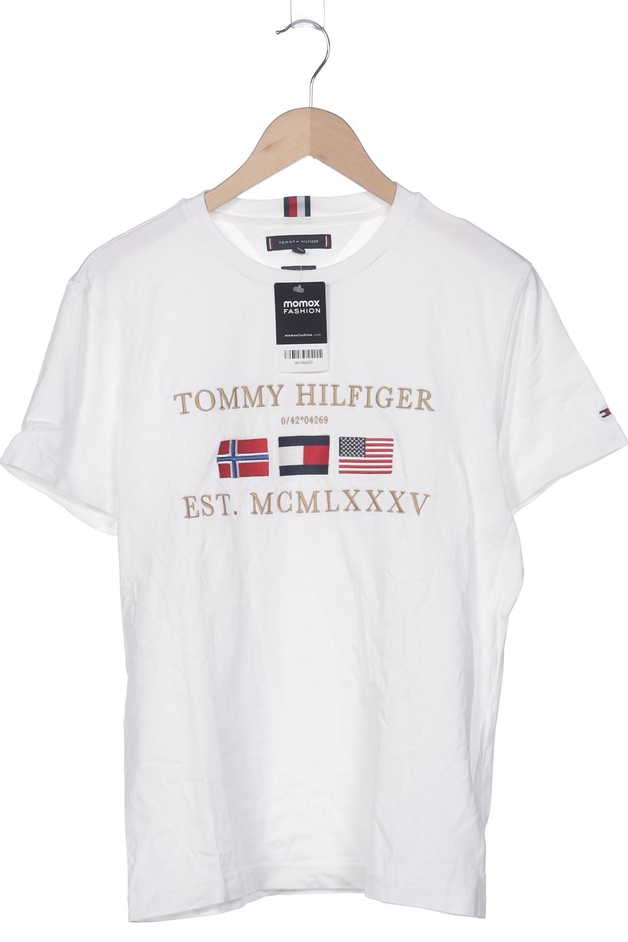 

Tommy Hilfiger Herren T-Shirt, cremeweiß, Gr. 52