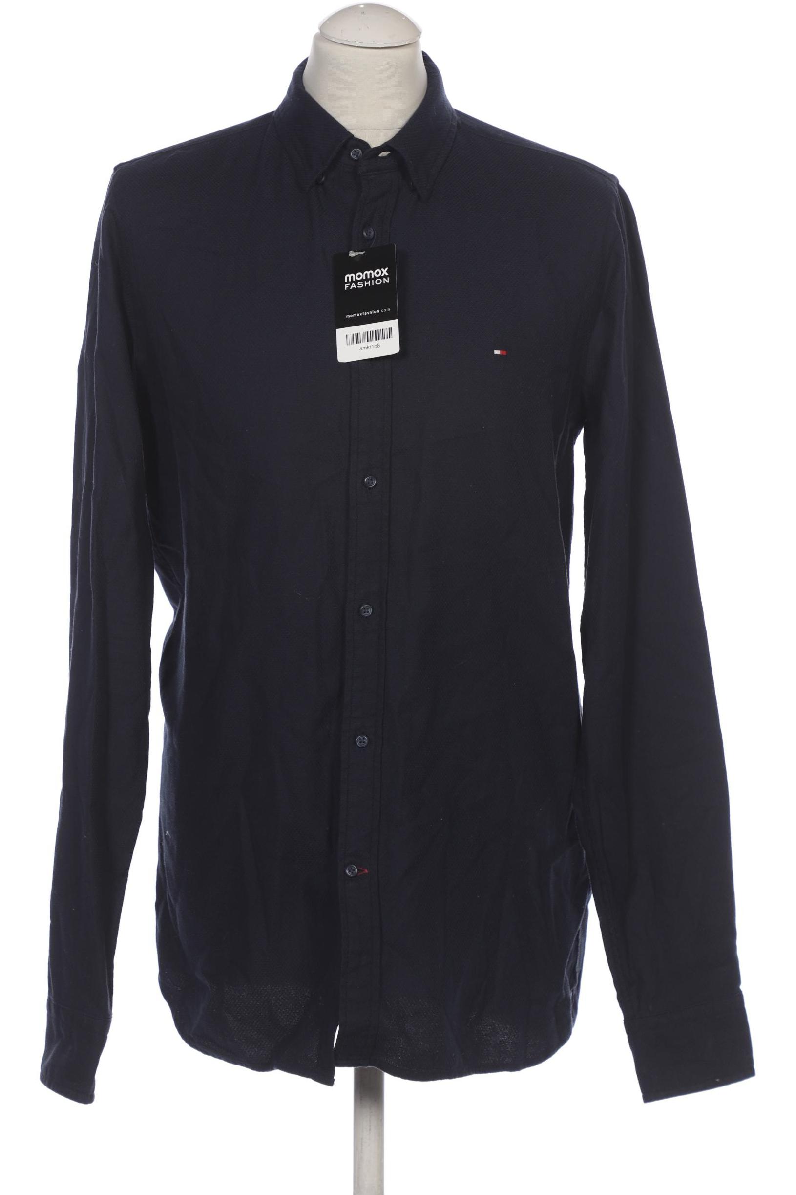 

Tommy Hilfiger Herren Hemd, marineblau