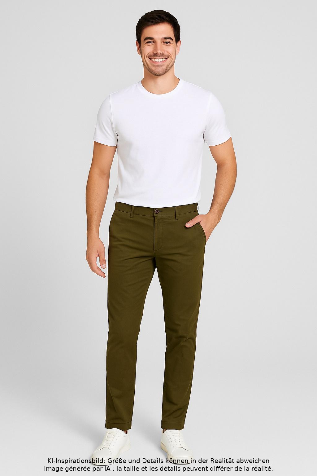 

Tommy Hilfiger Herren Stoffhose, grün, Gr. 33