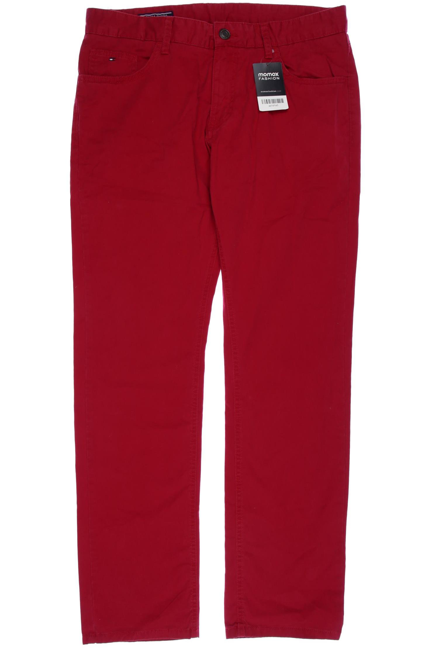 

Tommy Hilfiger Herren Stoffhose, rot, Gr. 34