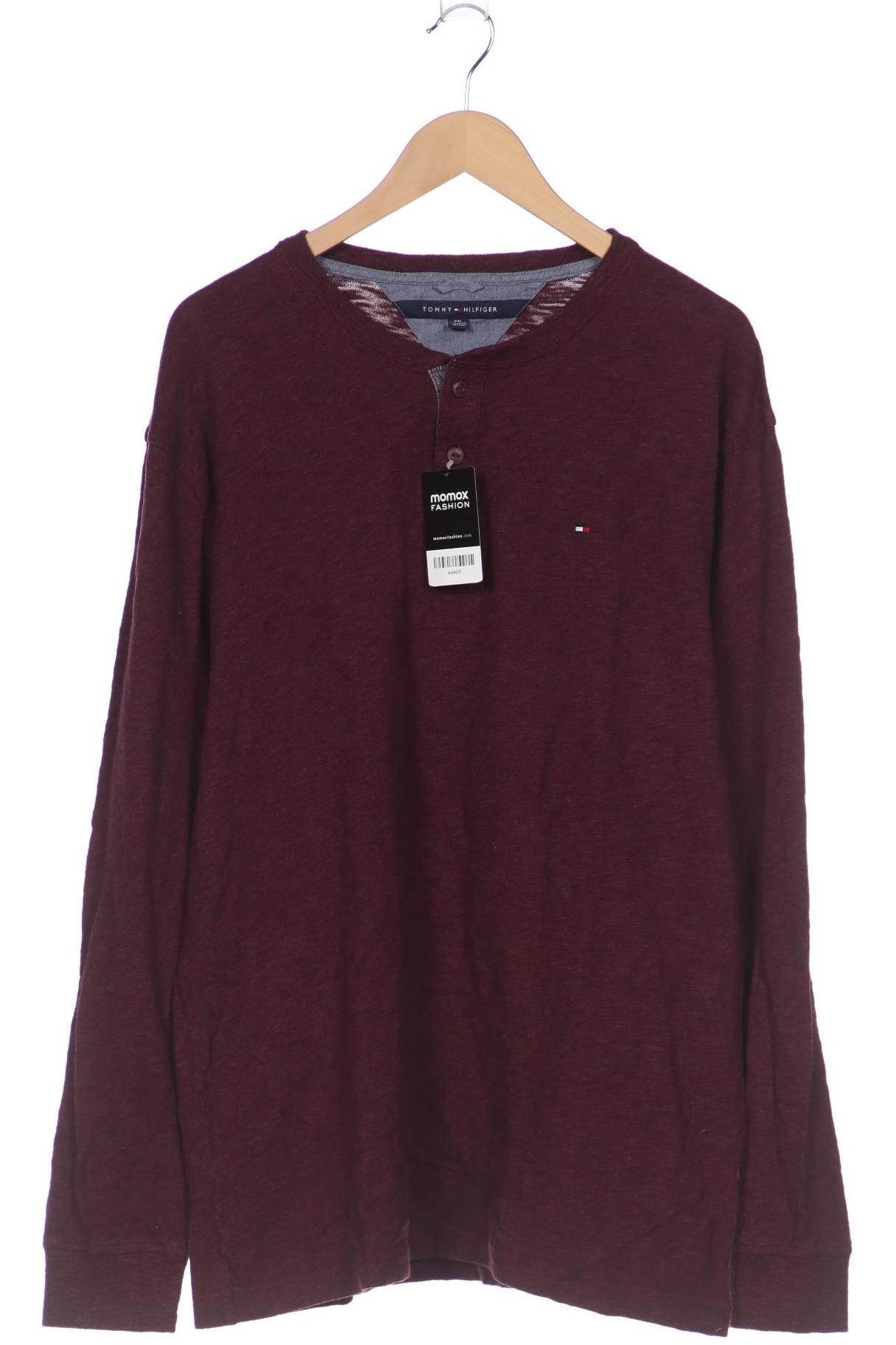 

Tommy Hilfiger Herren Langarmshirt, bordeaux