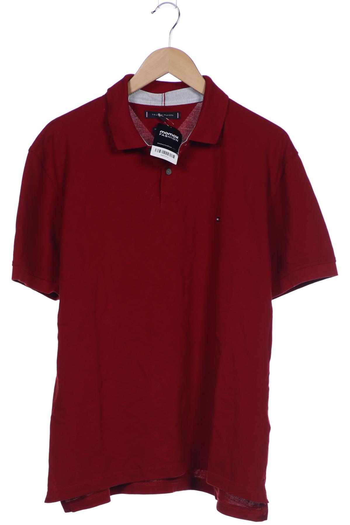 

Tommy Hilfiger Herren Poloshirt, bordeaux, Gr. 56