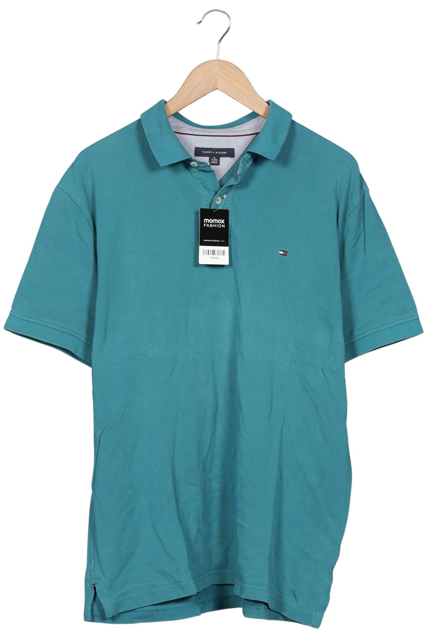 

Tommy Hilfiger Herren Poloshirt, türkis, Gr. 54