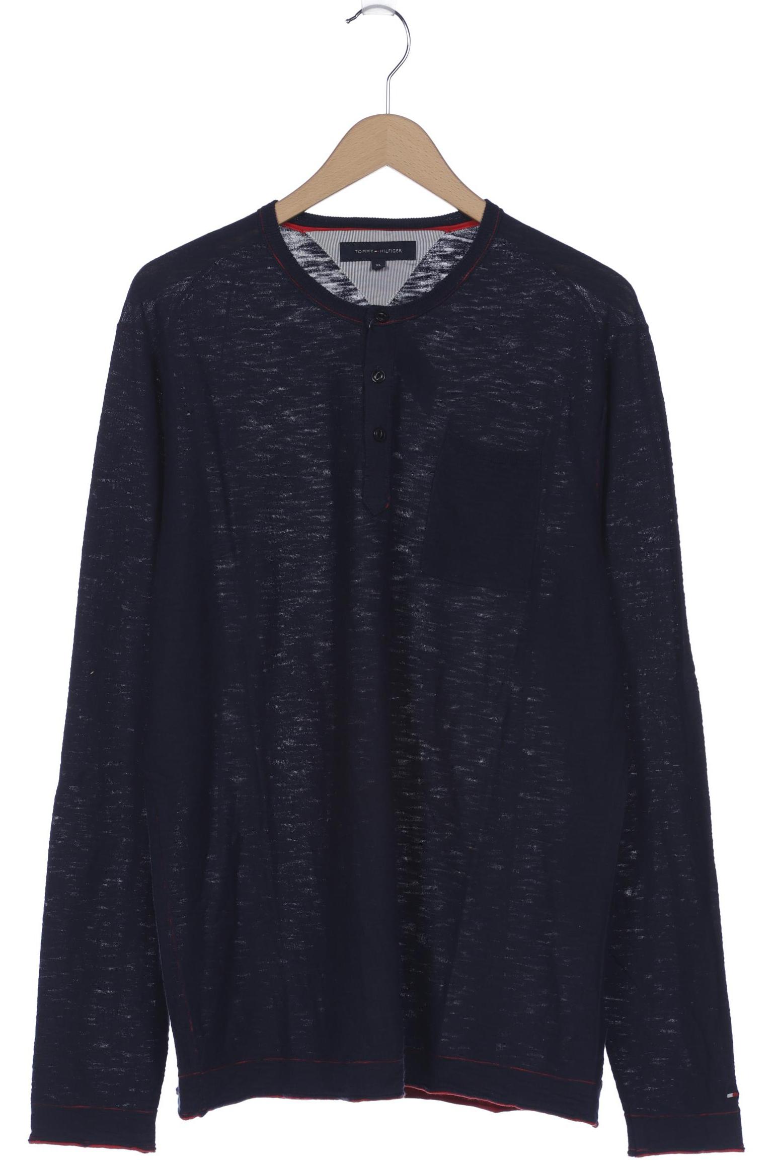 

Tommy Hilfiger Herren Langarmshirt, marineblau, Gr. 54