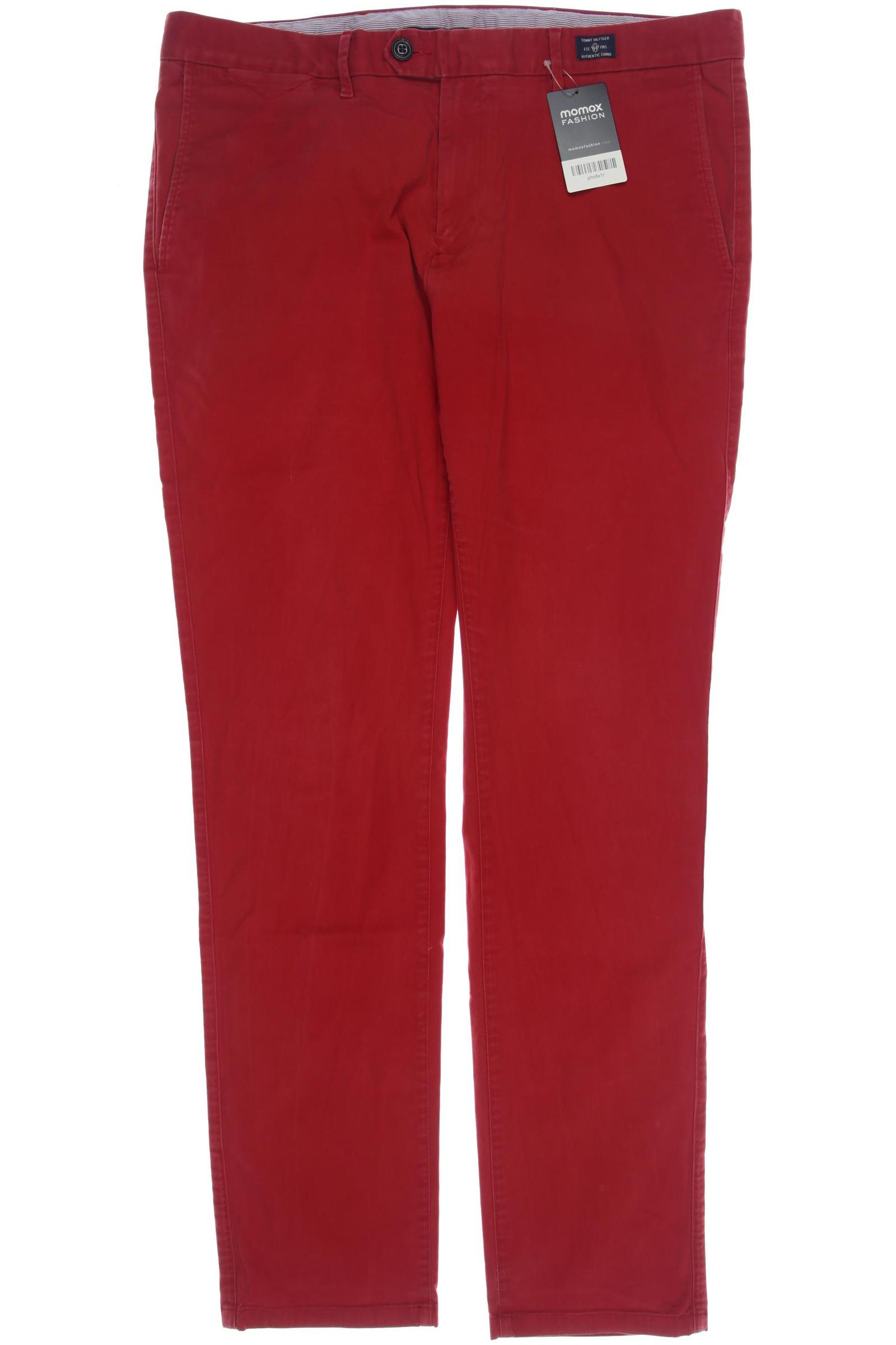 

Tommy Hilfiger Herren Stoffhose, rot, Gr. 36