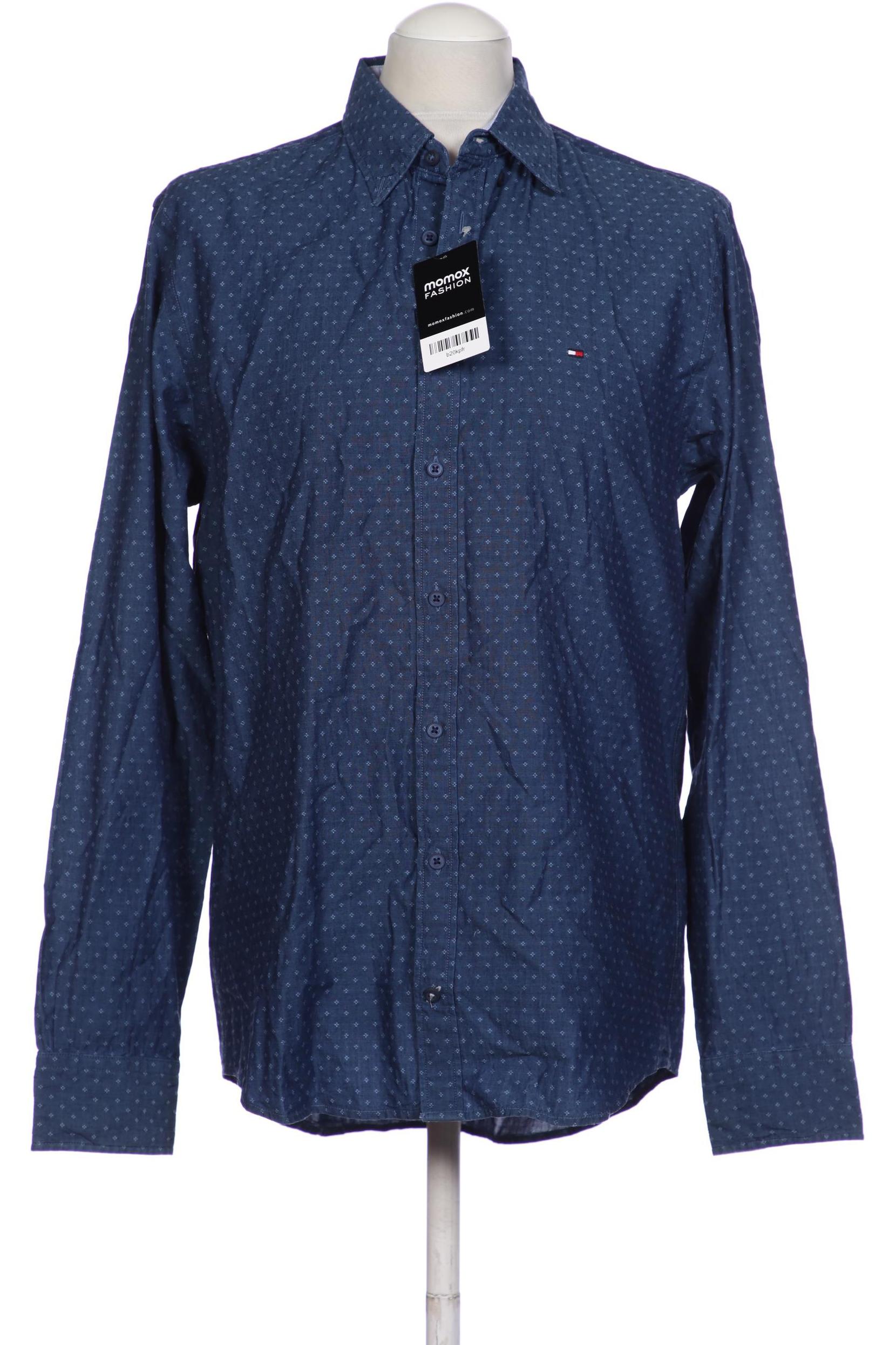 

Tommy Hilfiger Herren Hemd, marineblau
