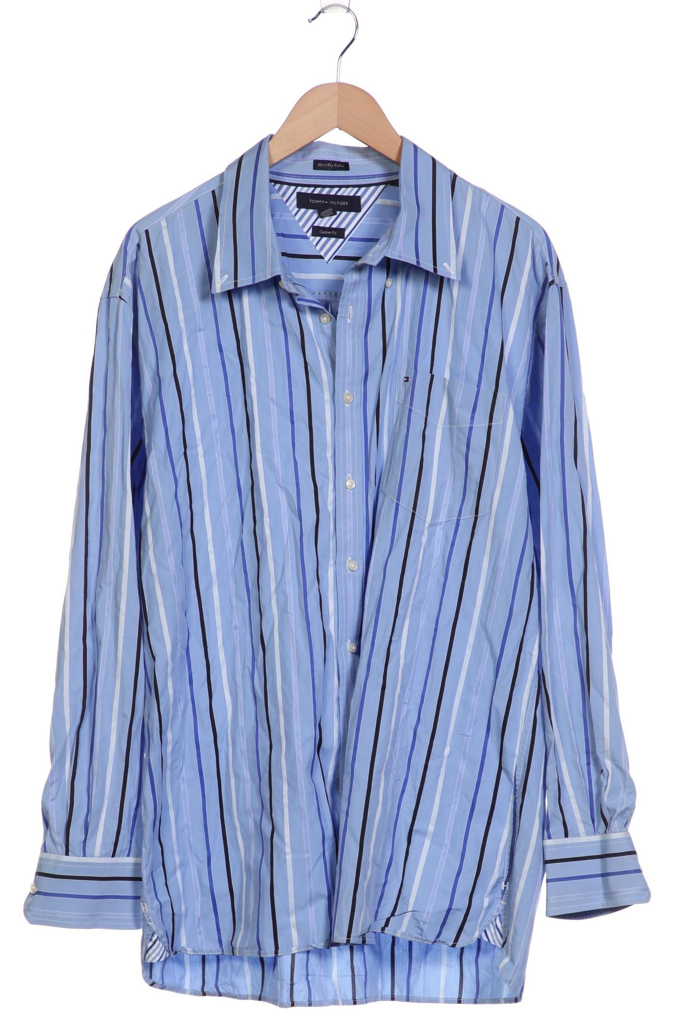 

Tommy Hilfiger Herren Hemd, blau, Gr. 18.5