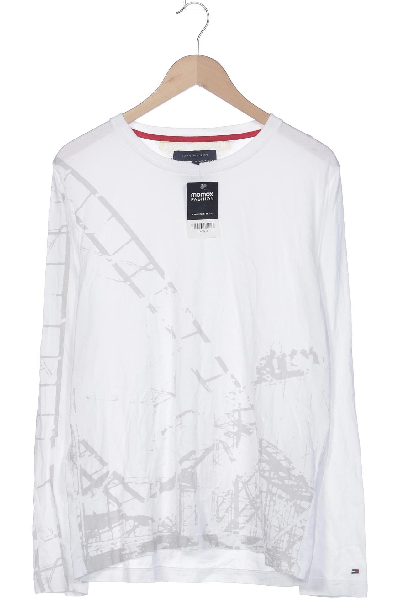 

Tommy Hilfiger Herren Langarmshirt, weiß, Gr. 48