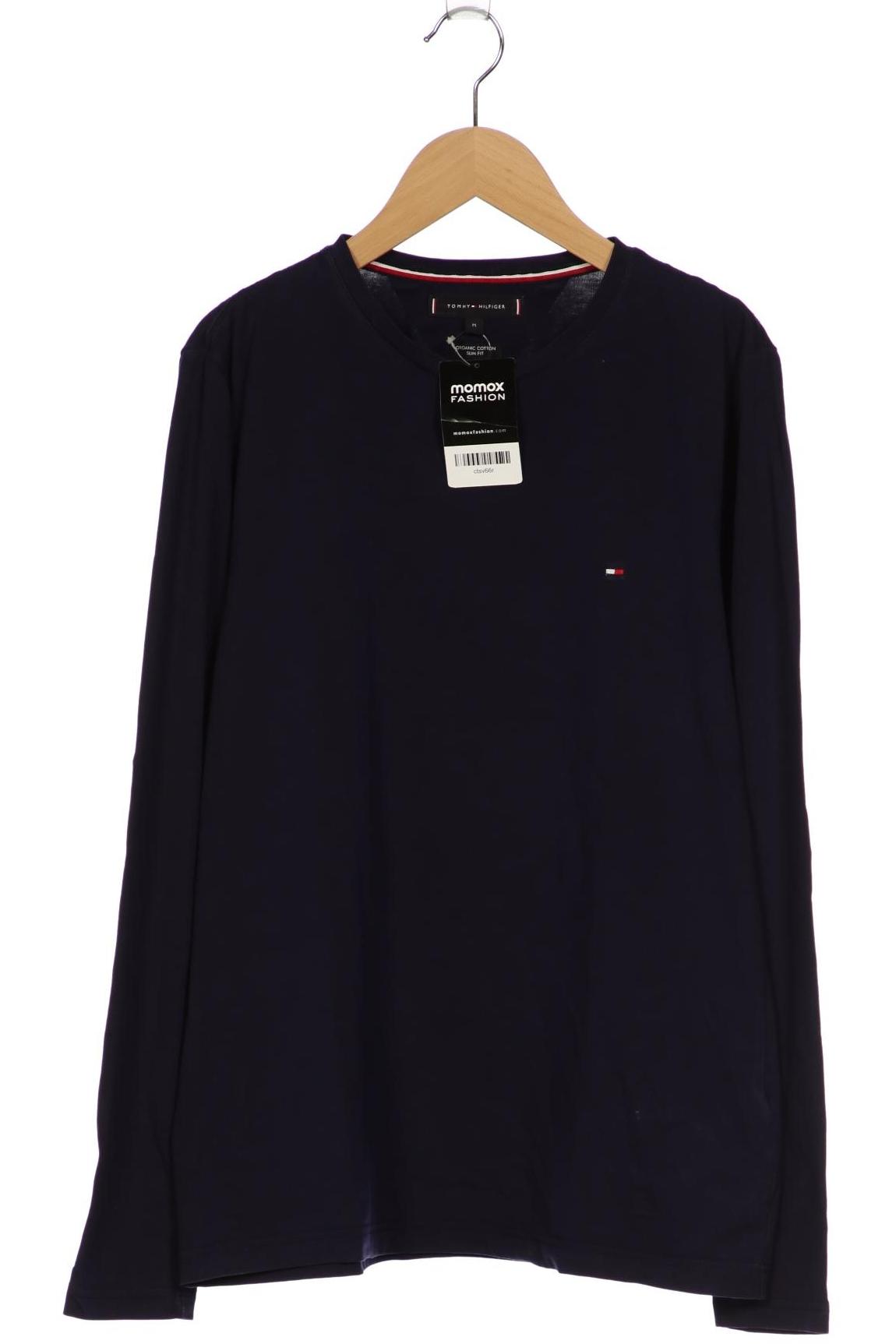 

Tommy Hilfiger Herren Langarmshirt, marineblau, Gr. 48