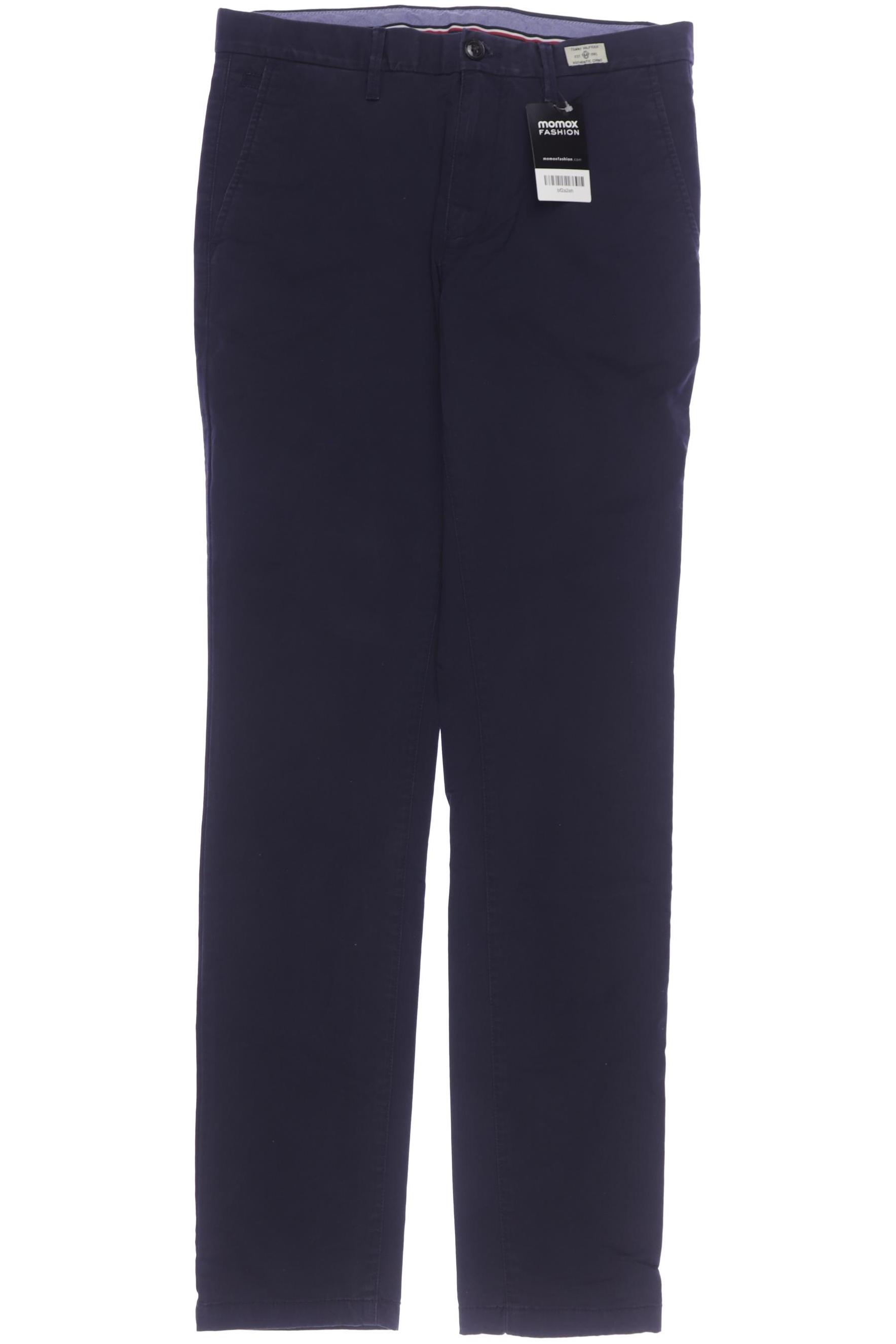 

Tommy Hilfiger Herren Stoffhose, marineblau, Gr. 31