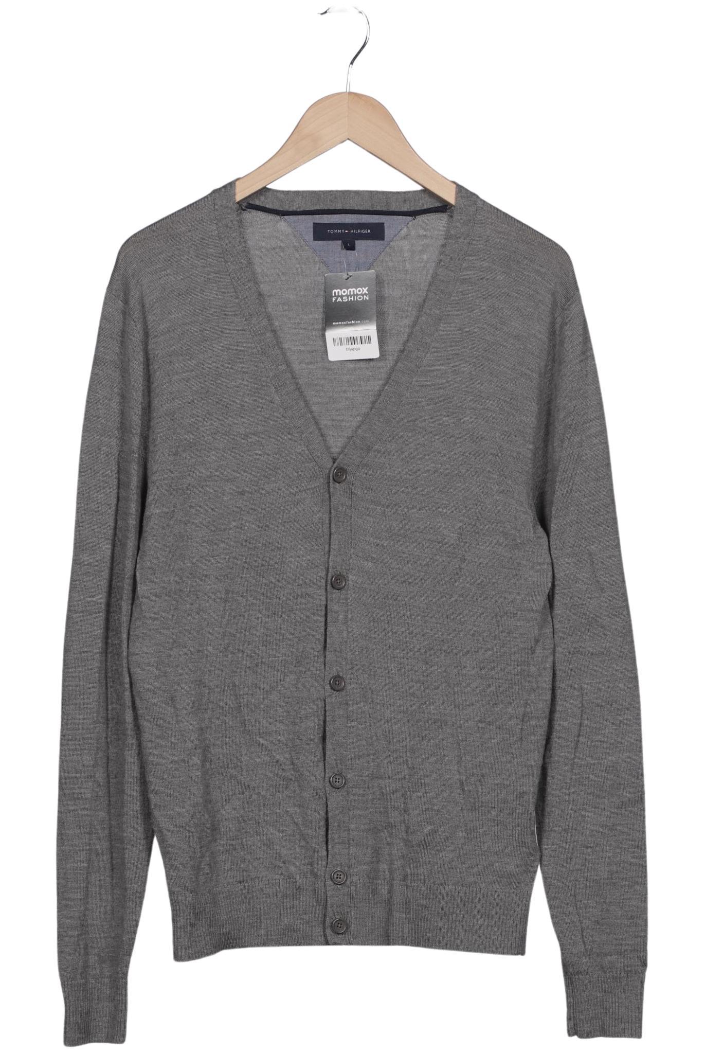 

Tommy Hilfiger Herren Strickjacke, grau, Gr. 52