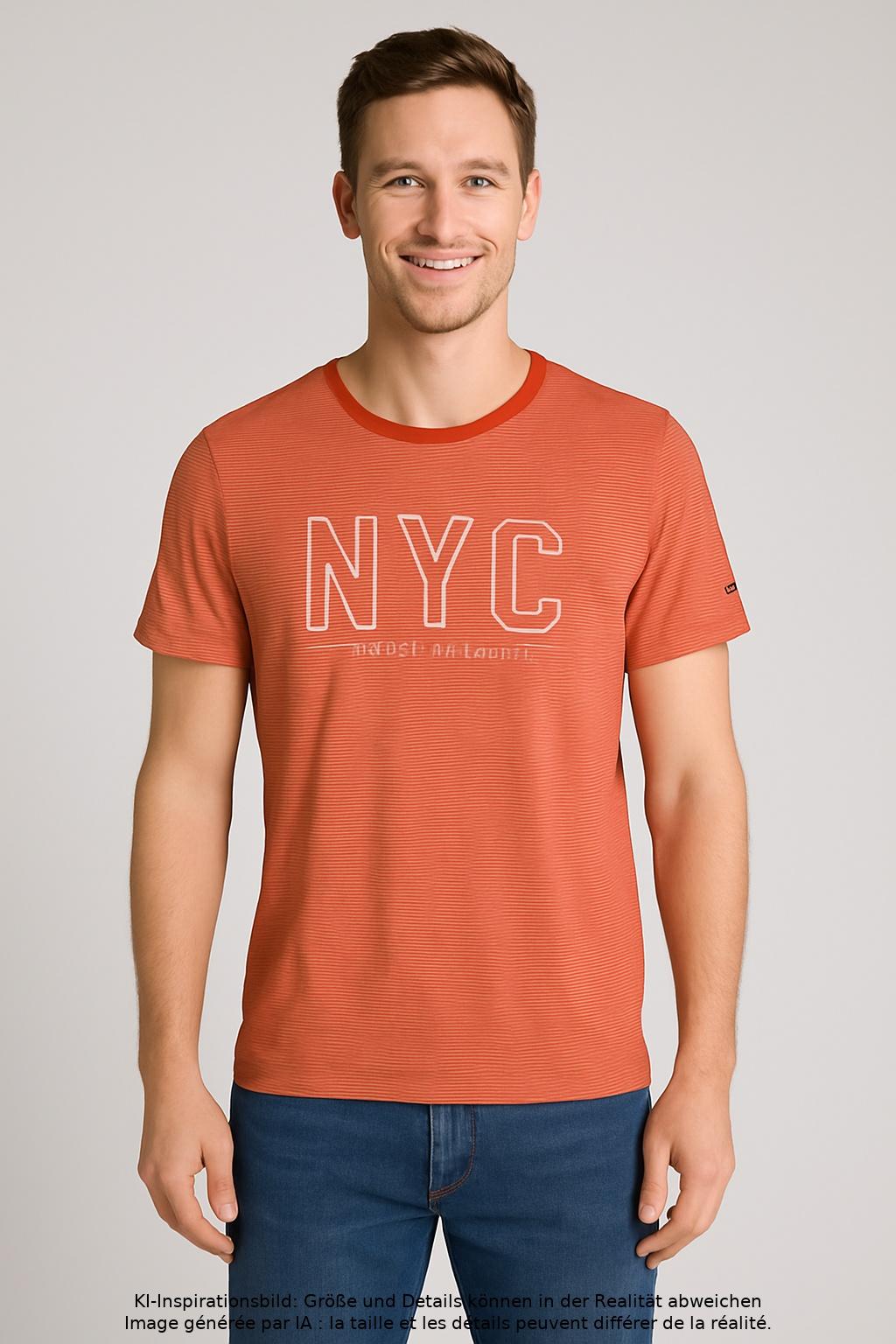 Thumbnail - Tommy Hilfiger Herren T-Shirt, orange, Gr. 48