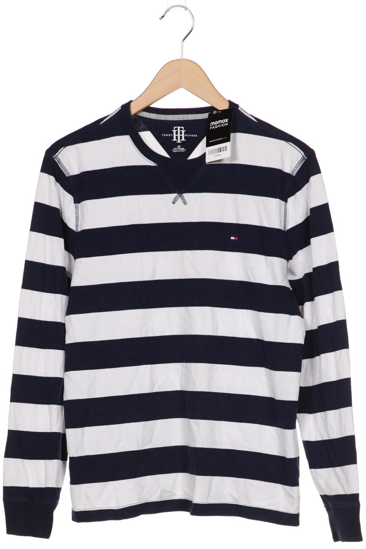 

Tommy Hilfiger Herren Langarmshirt, marineblau