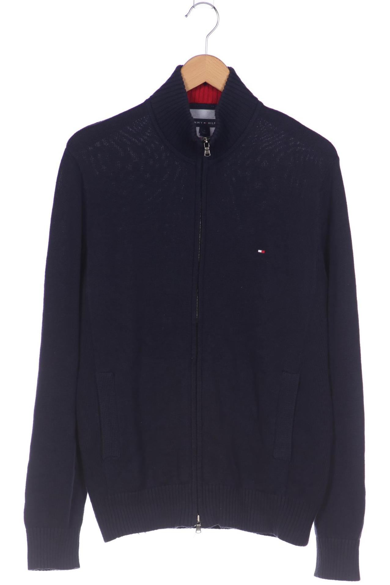 

Tommy Hilfiger Herren Strickjacke, marineblau, Gr. 48