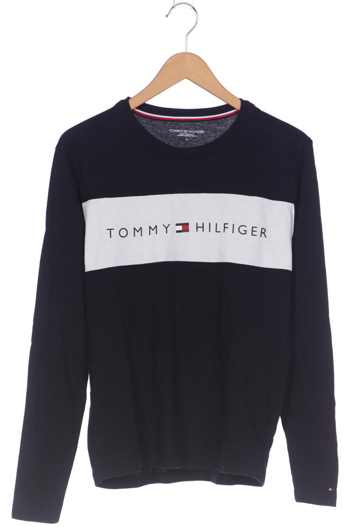 

Tommy Hilfiger Herren Langarmshirt, marineblau, Gr. 46