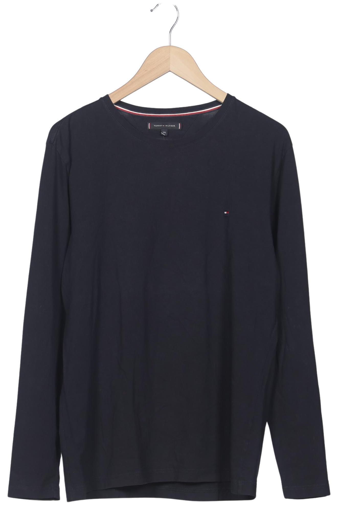 

Tommy Hilfiger Herren Langarmshirt, marineblau, Gr. 56