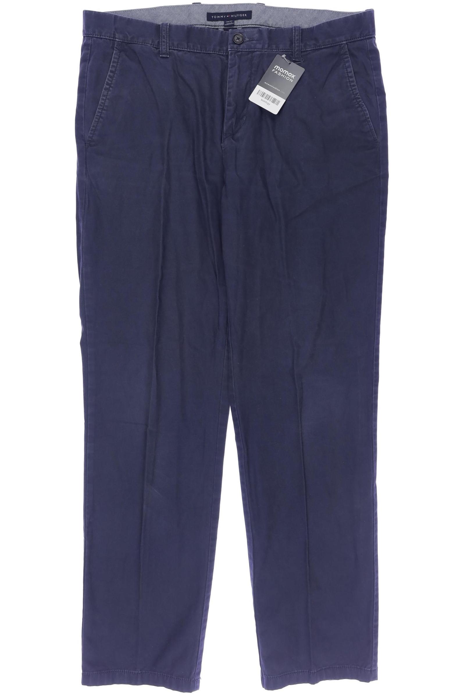 

Tommy Hilfiger Herren Stoffhose, marineblau, Gr. 34
