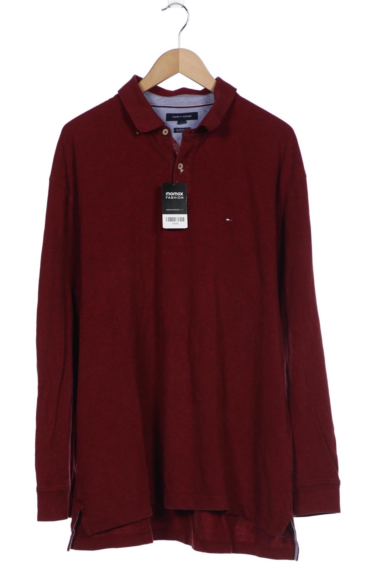 

Tommy Hilfiger Herren Poloshirt, bordeaux, Gr. 56