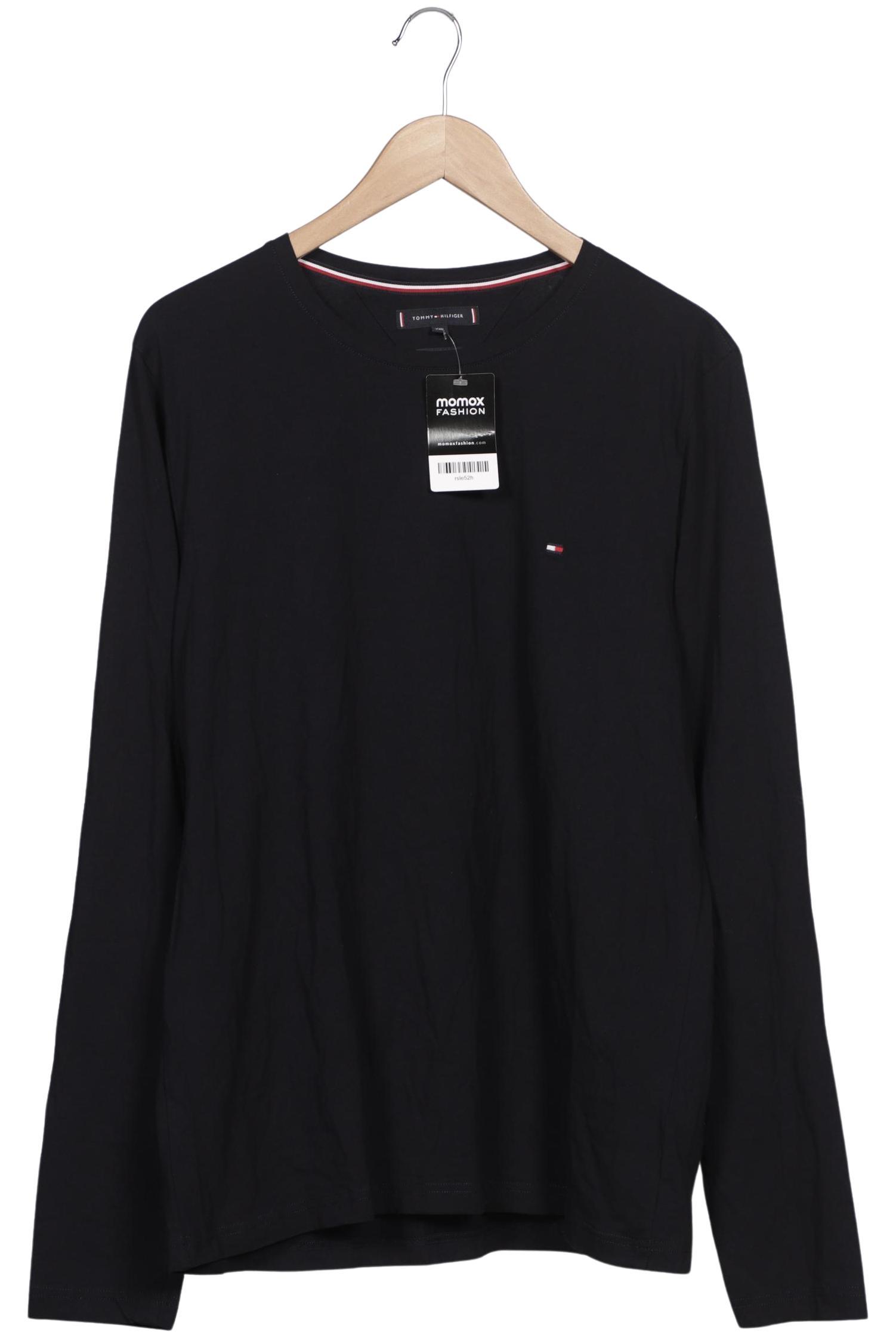 

Tommy Hilfiger Herren Langarmshirt, marineblau, Gr. 56