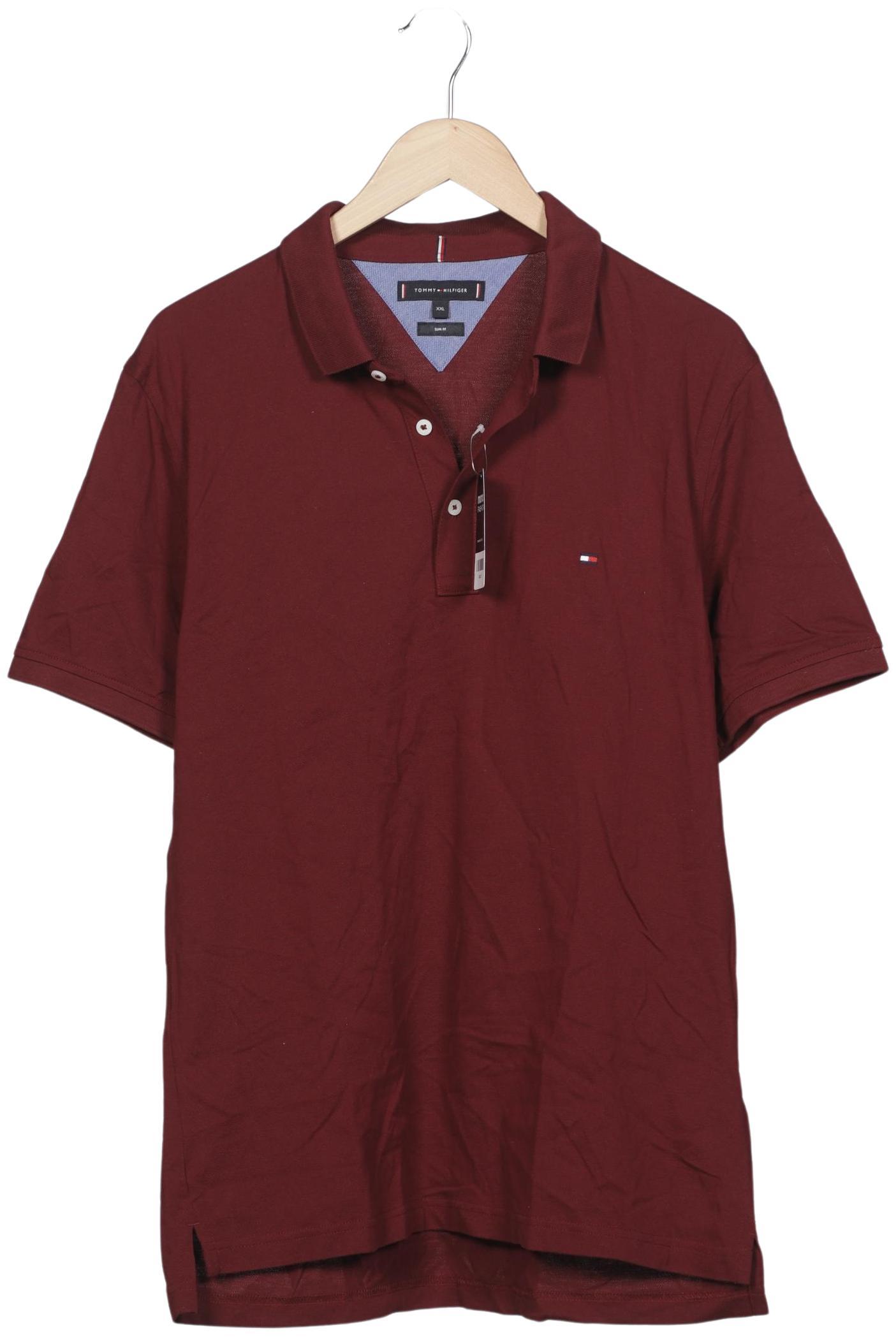 

Tommy Hilfiger Herren Poloshirt, bordeaux, Gr. 56