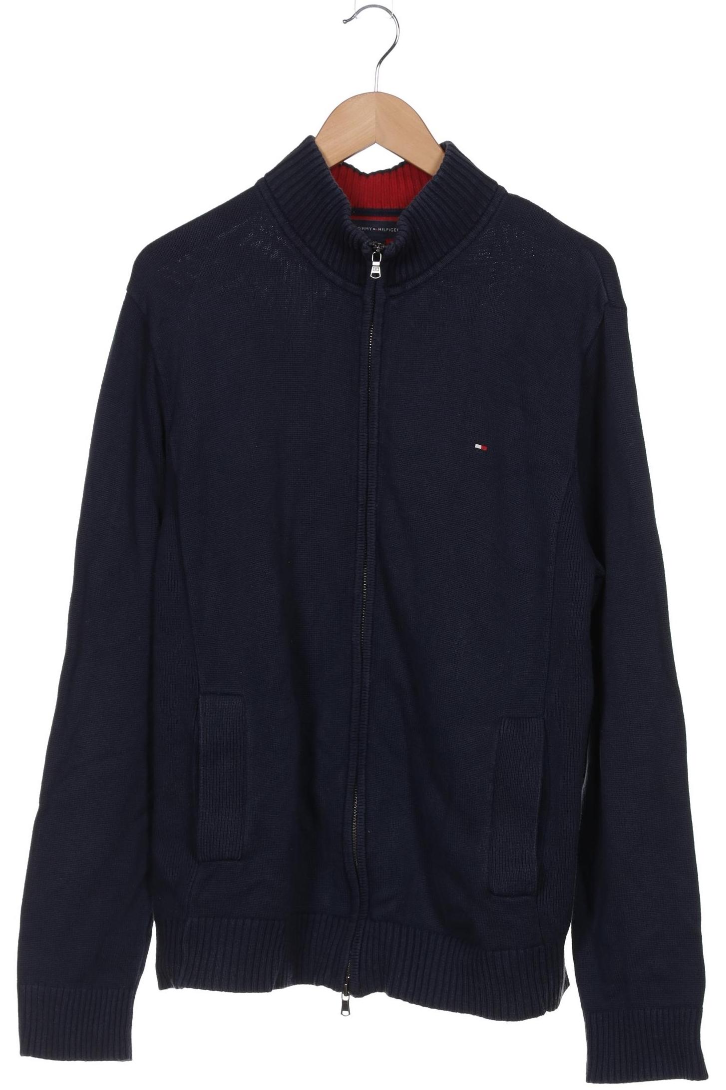 

Tommy Hilfiger Herren Strickjacke, marineblau, Gr. 54