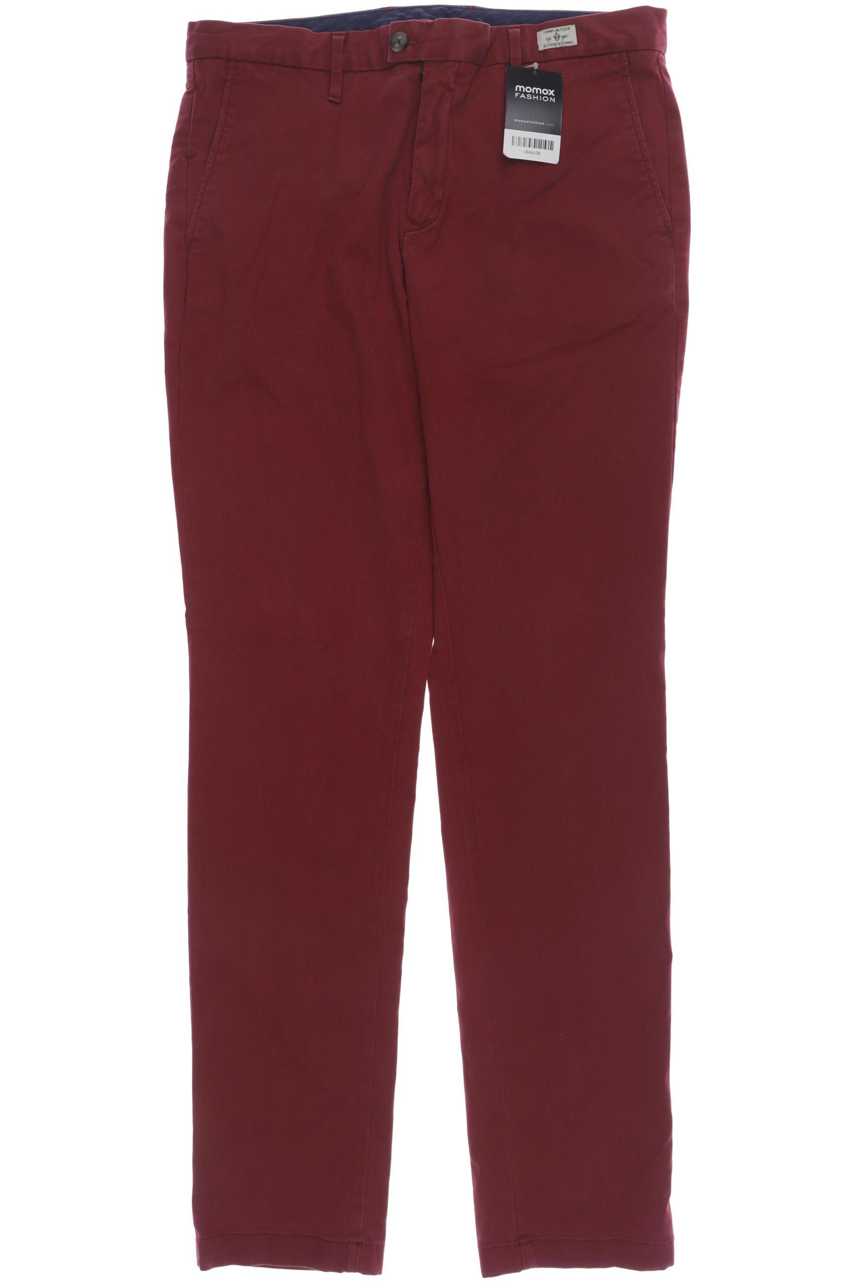 

Tommy Hilfiger Herren Stoffhose, rot, Gr. 34