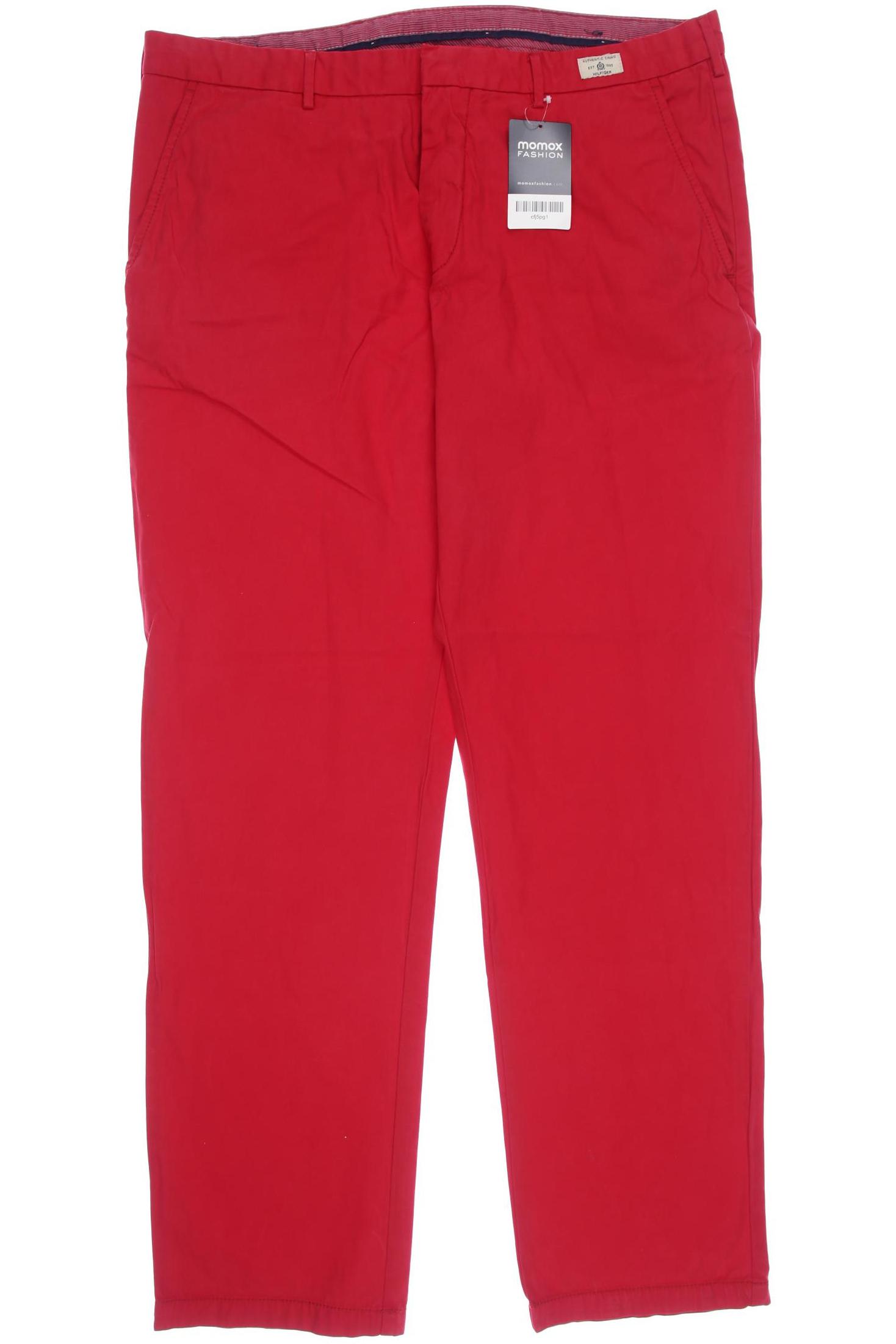 

Tommy Hilfiger Herren Stoffhose, rot, Gr. 36
