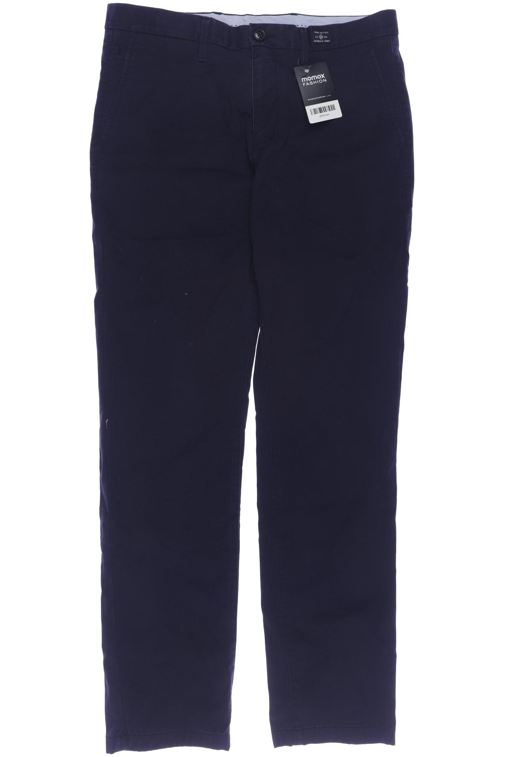 

Tommy Hilfiger Herren Stoffhose, marineblau, Gr. 33