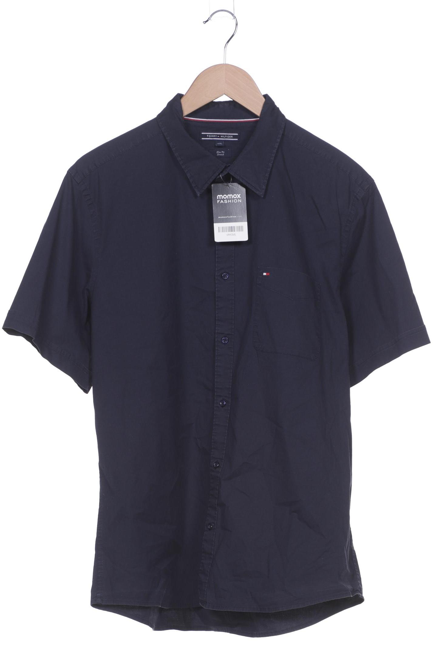 

Tommy Hilfiger Herren Hemd, marineblau