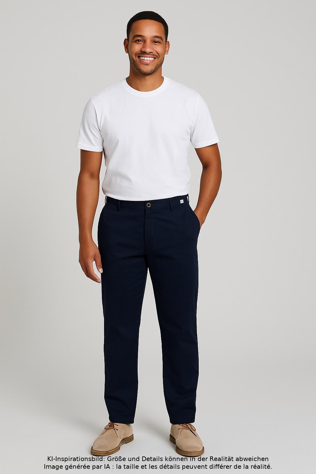 

Tommy Hilfiger Herren Stoffhose, marineblau, Gr. 36