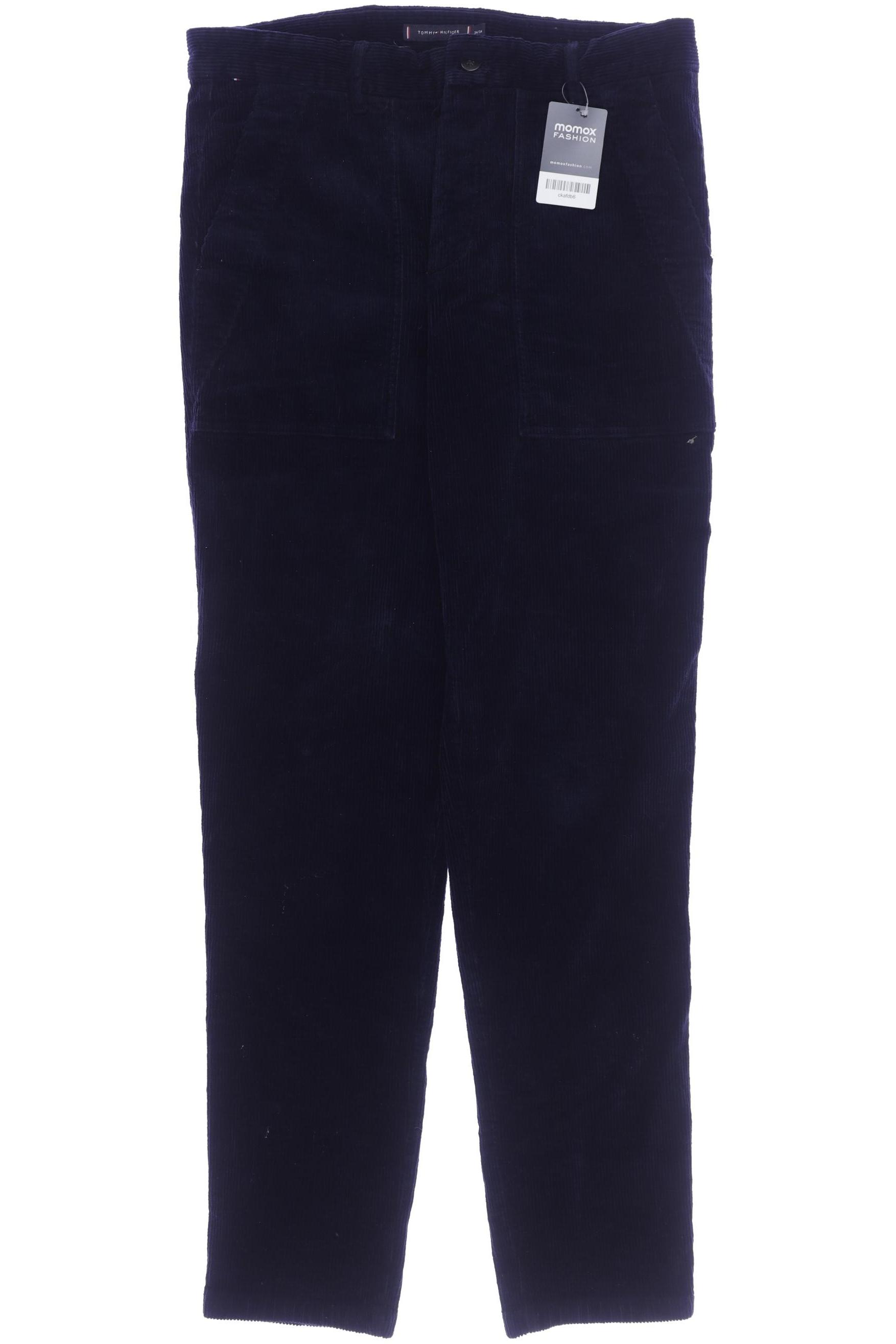 

Tommy Hilfiger Herren Stoffhose, marineblau, Gr. 34